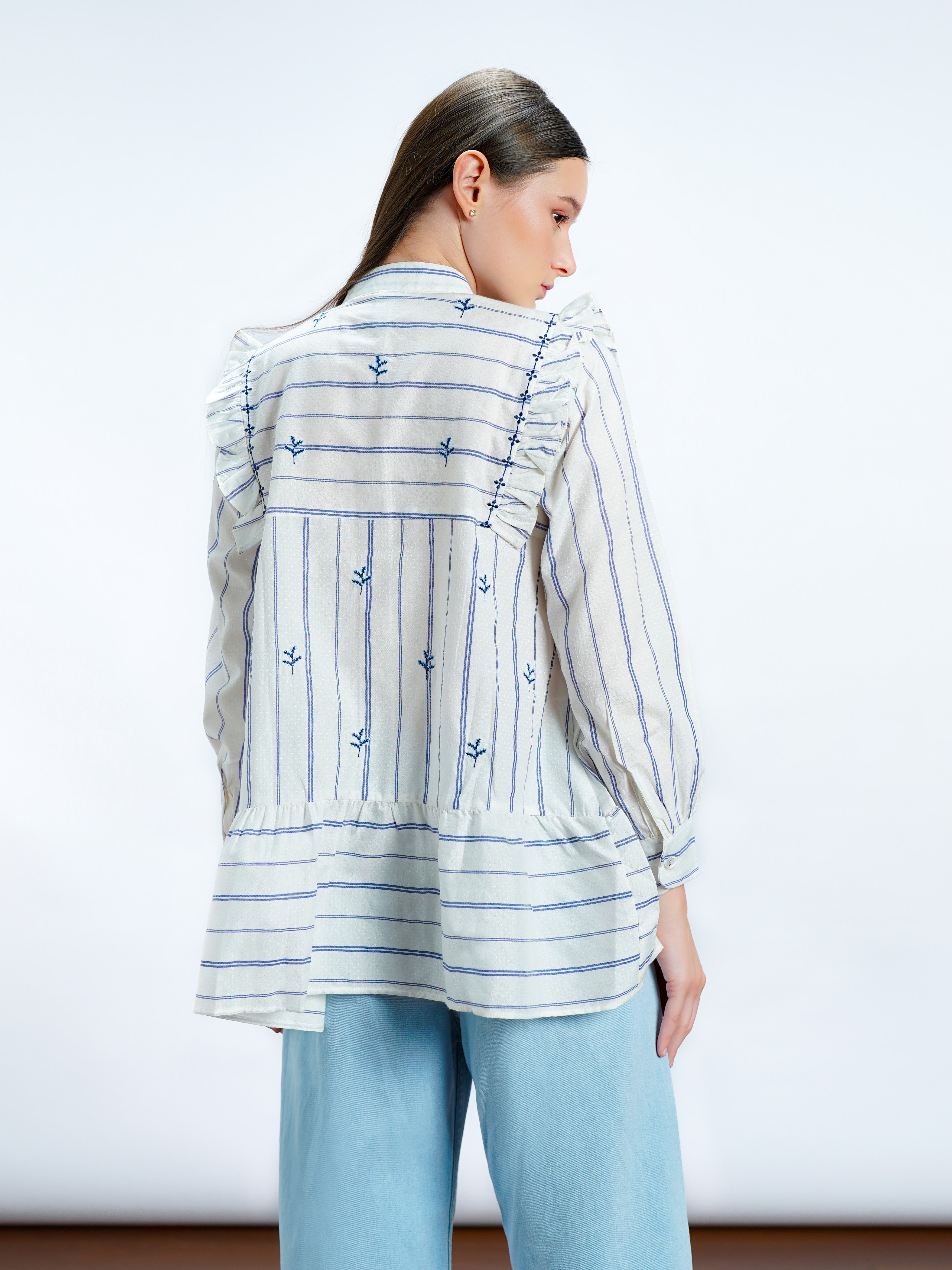 Elnara Shirt Blue