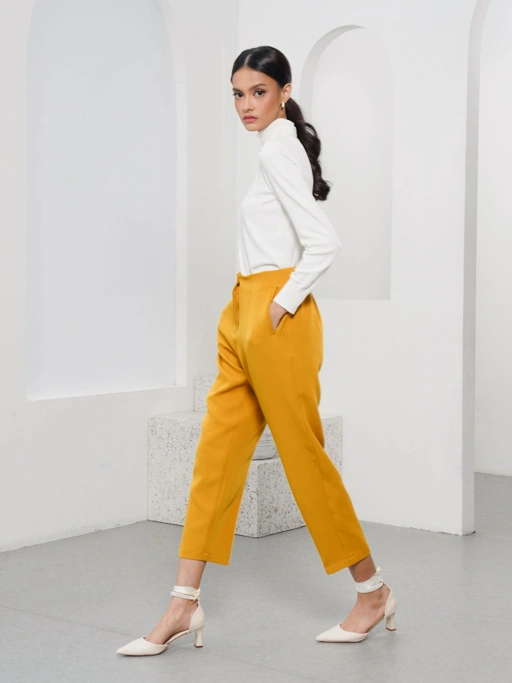 Image of Danila Pants Mustard