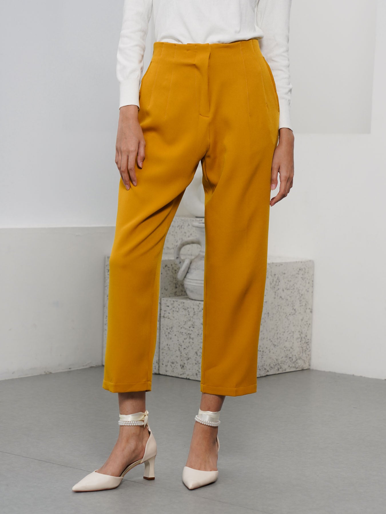 Danila Pants Mustard
