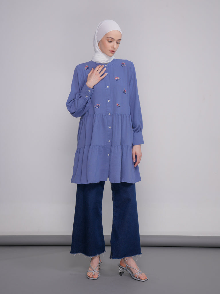 Kezia Tunic Blue