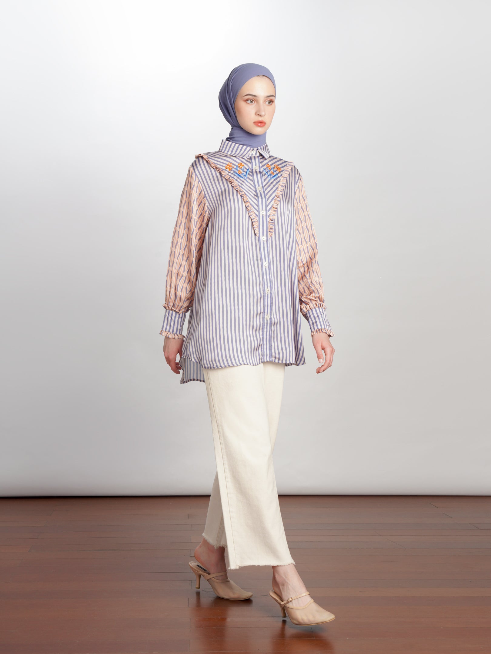 Ersya Shirt Copen Blue