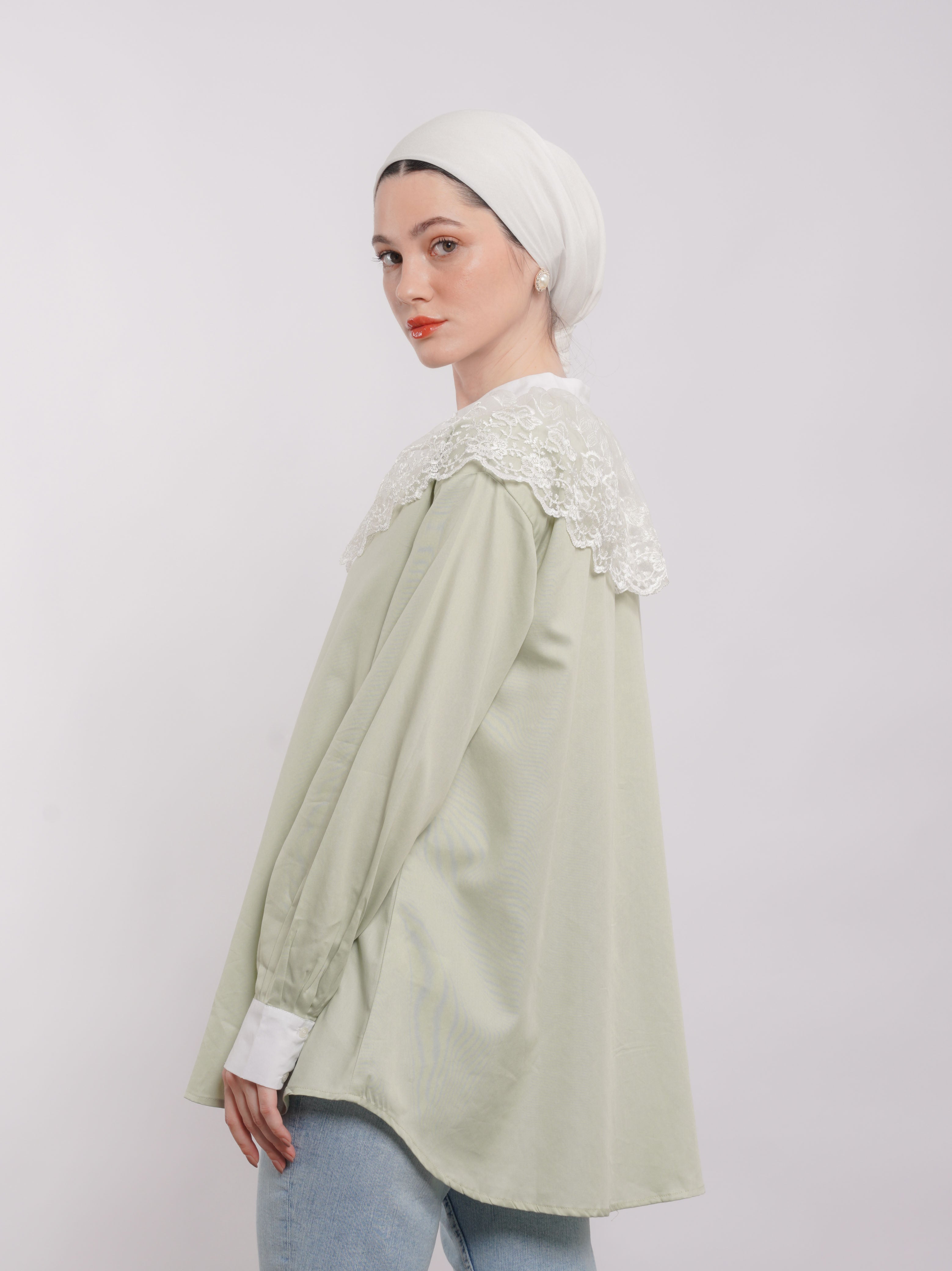 Rizzie Top Sage Green