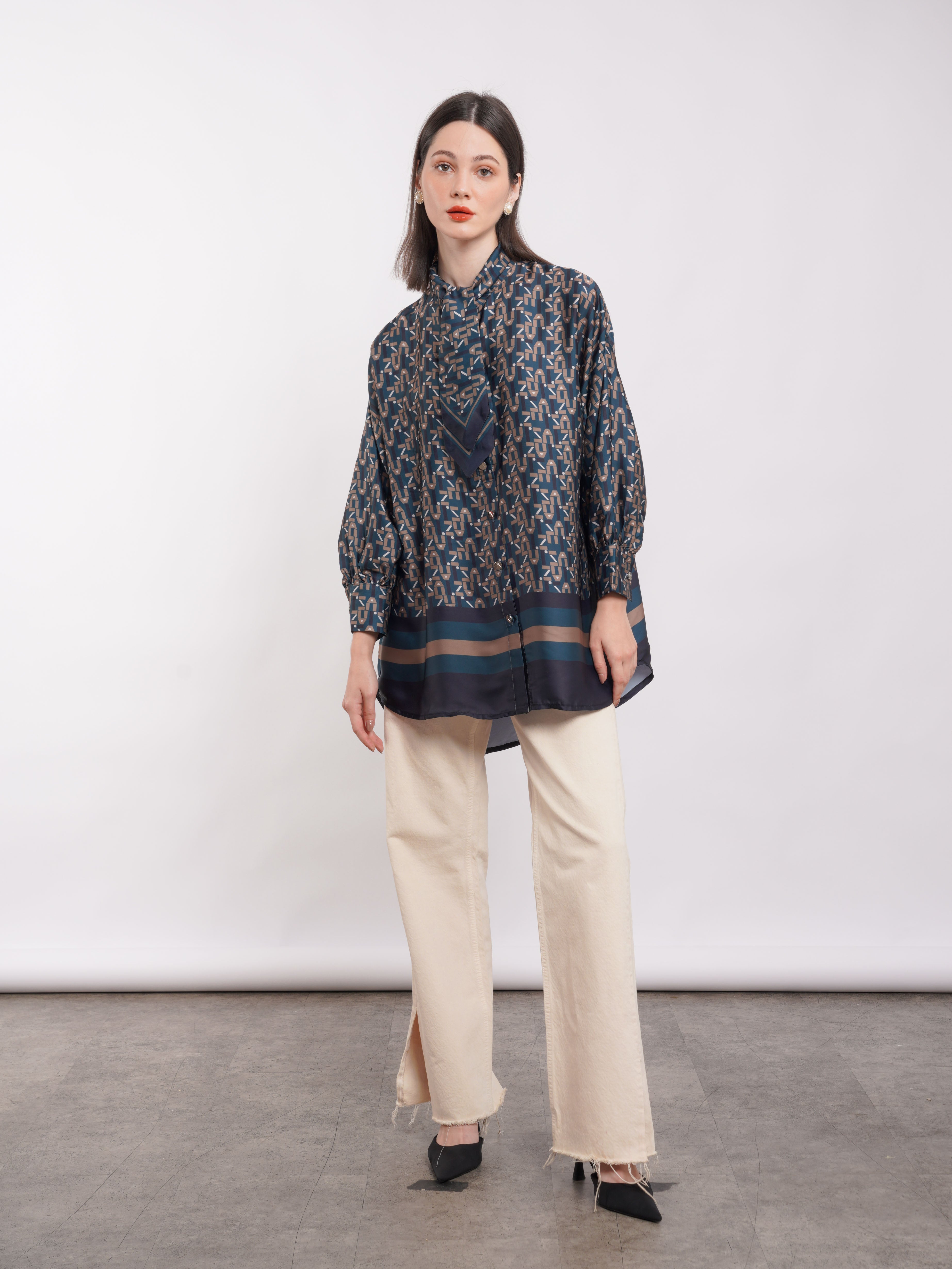 Aria Shirt Brown