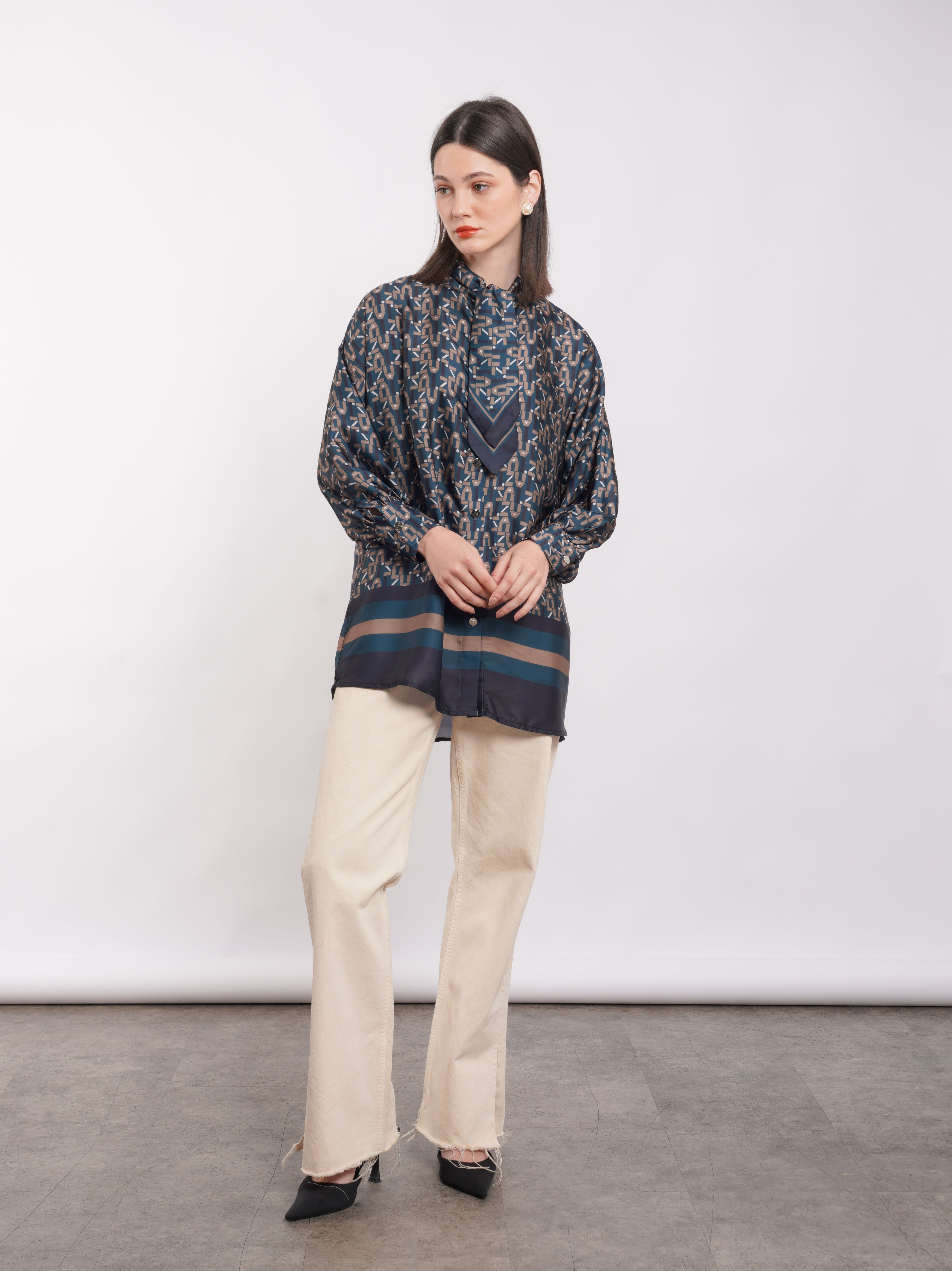Aria Shirt Brown