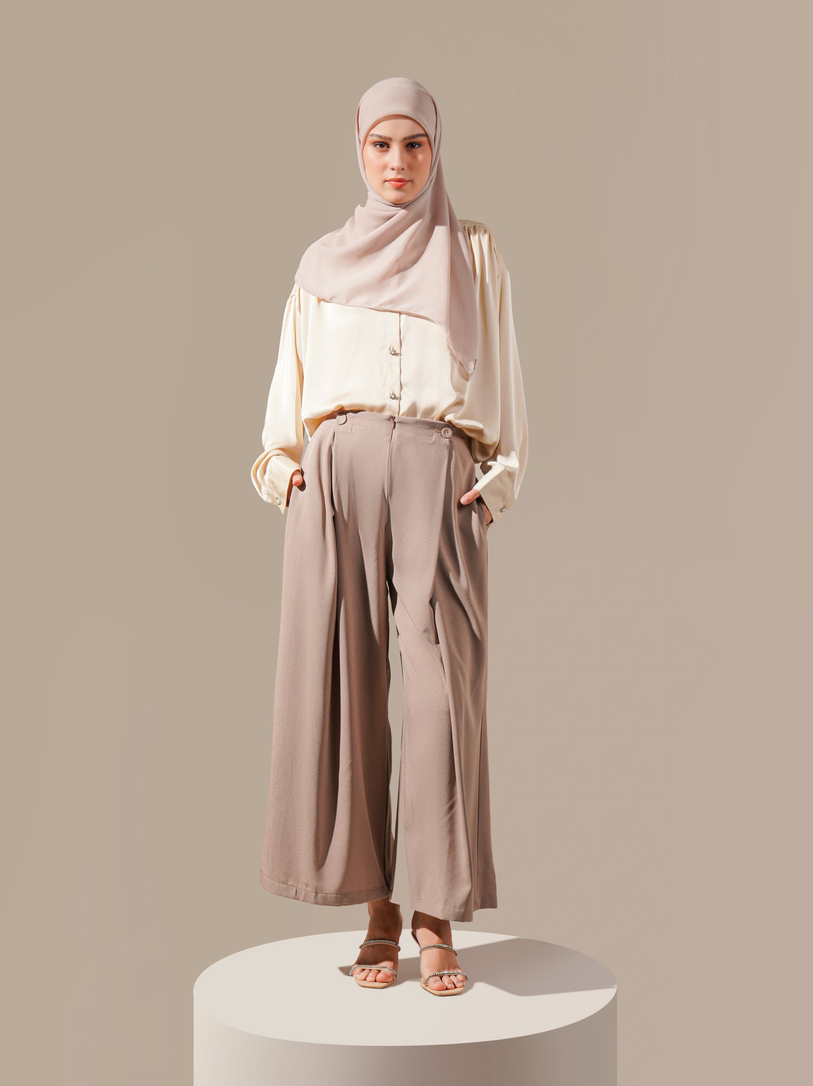 Shein Pants Latte