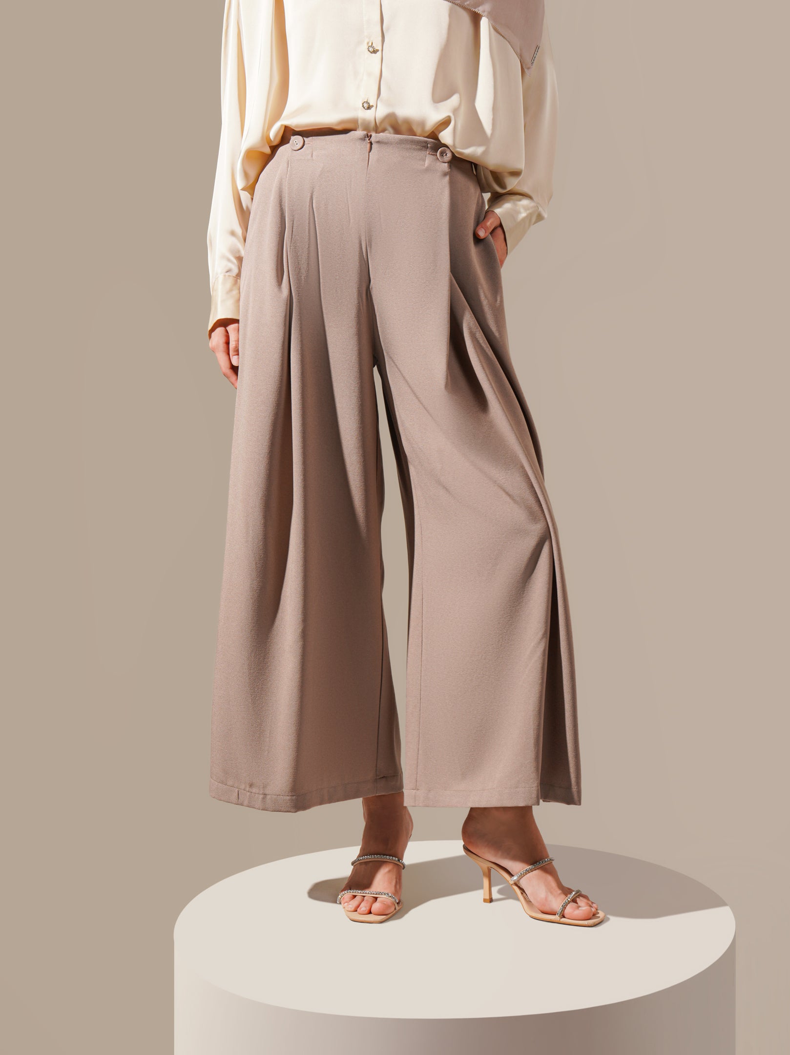 Shein Pants Latte