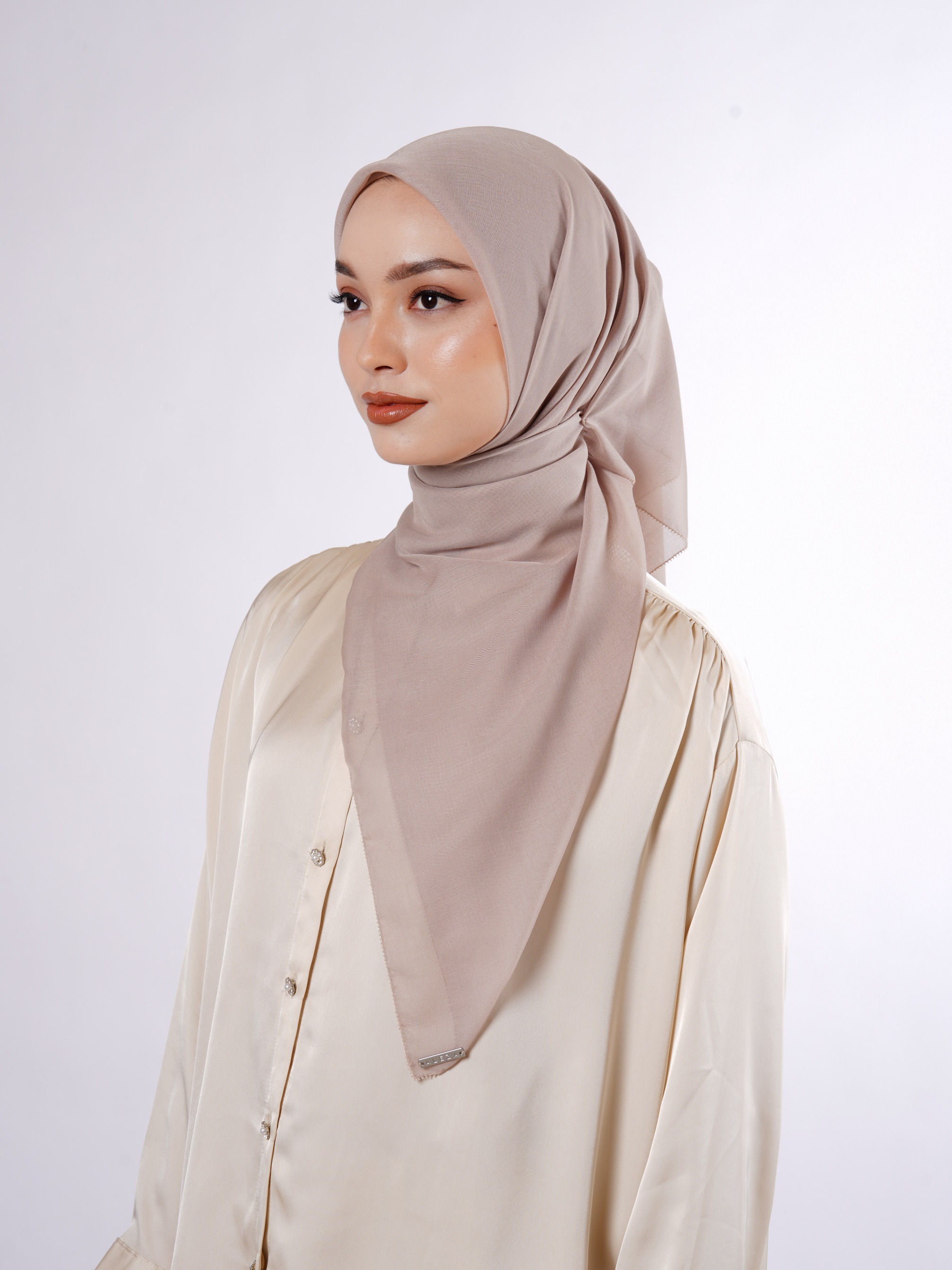 Eesha Scarves Taupe