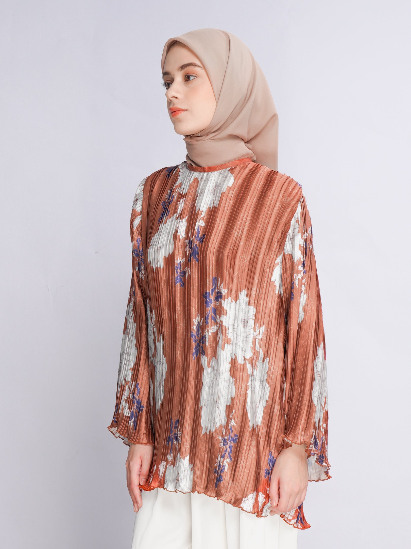 Nailea Top Terracotta