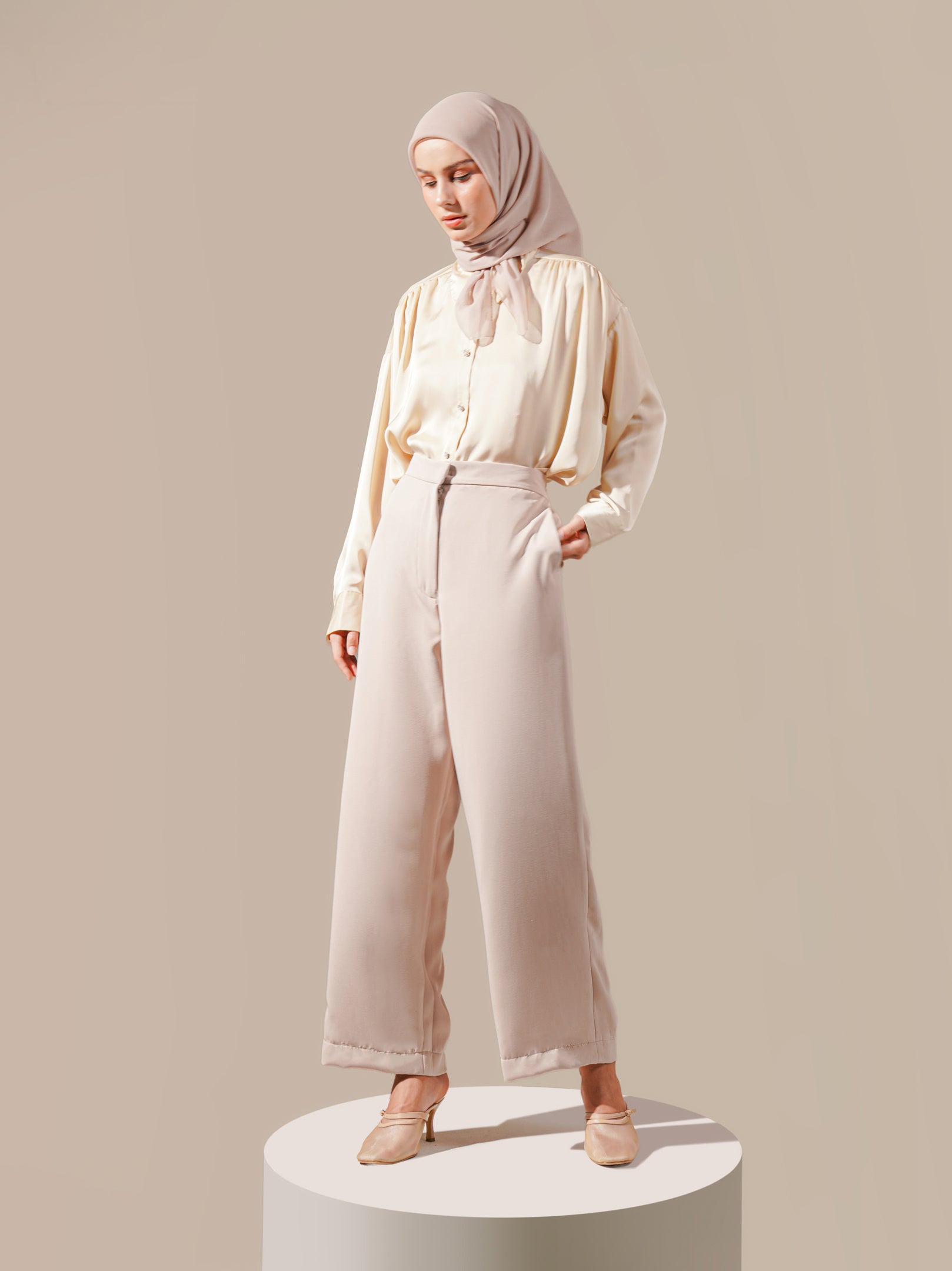 Serra Pants Beige
