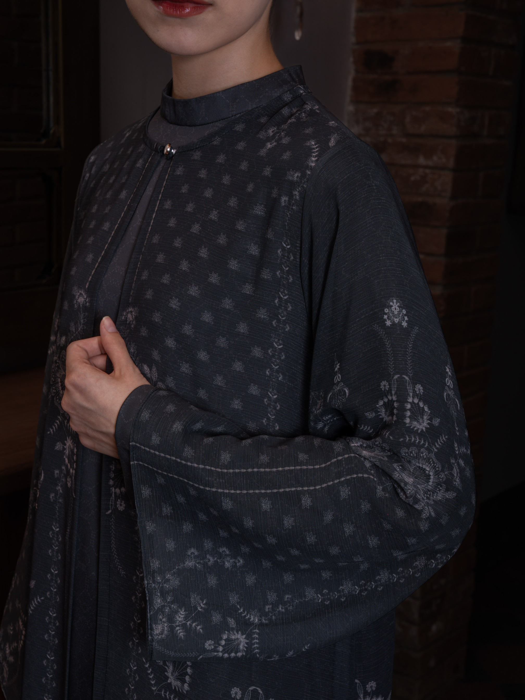 Thalita Dress Charcoal