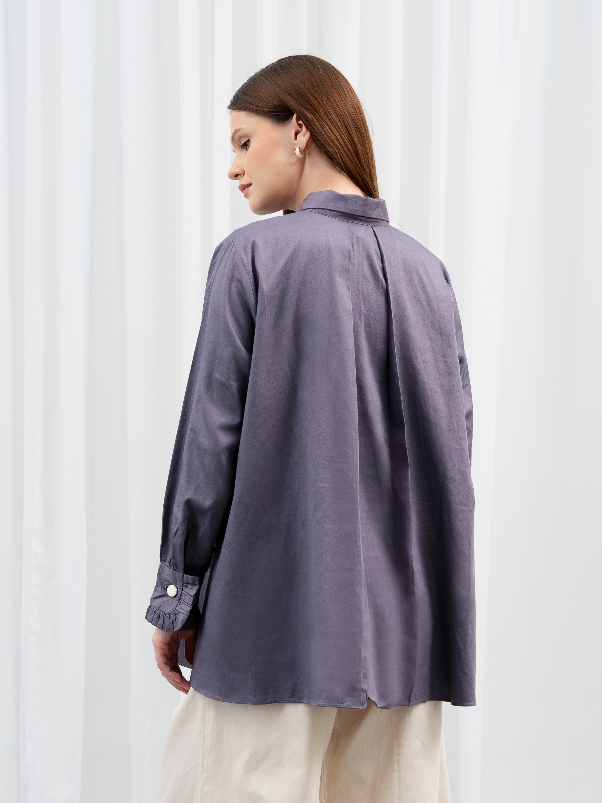 Bianca Shirt Charcoal