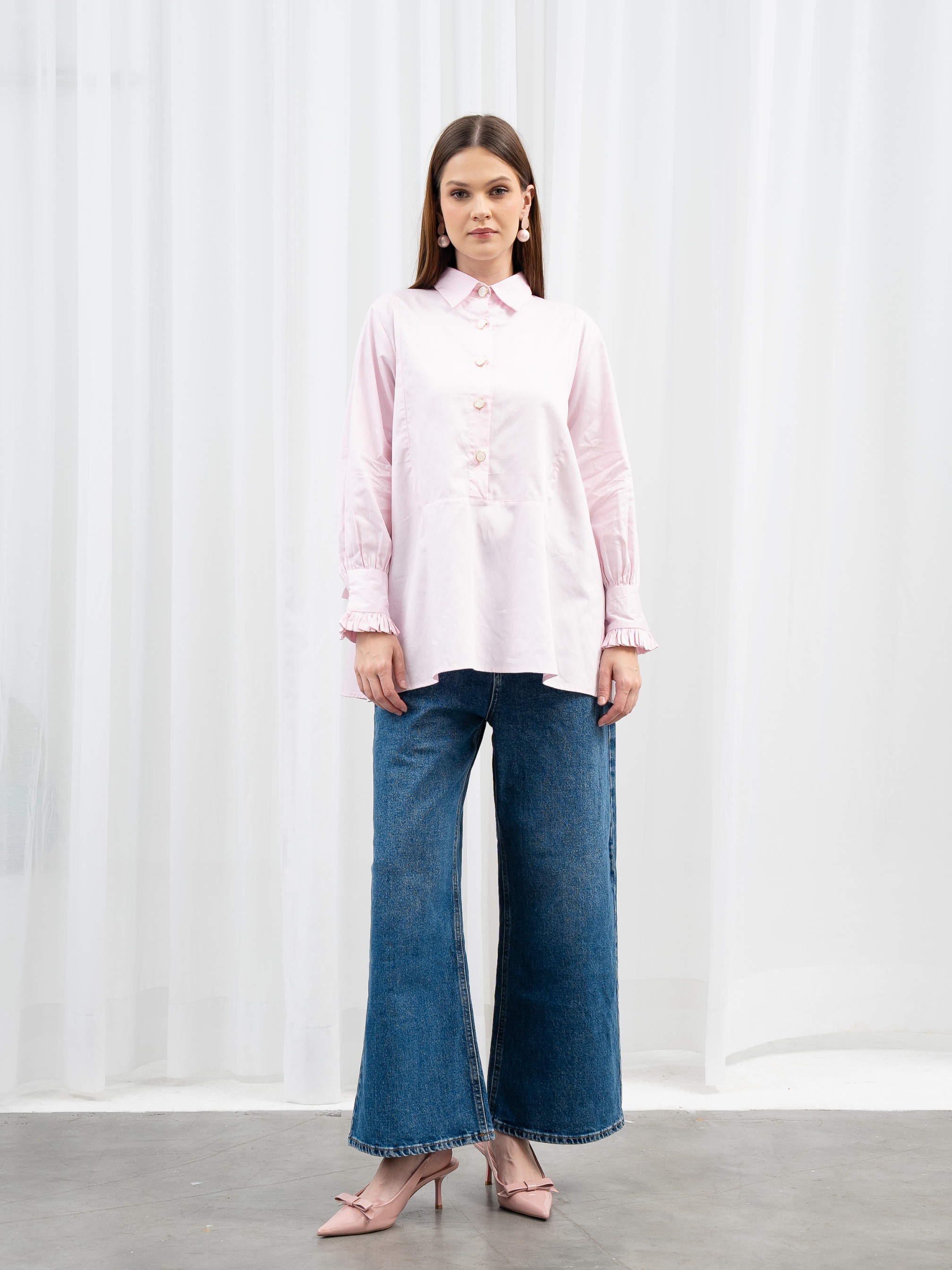 Bianca Shirt Light Pink