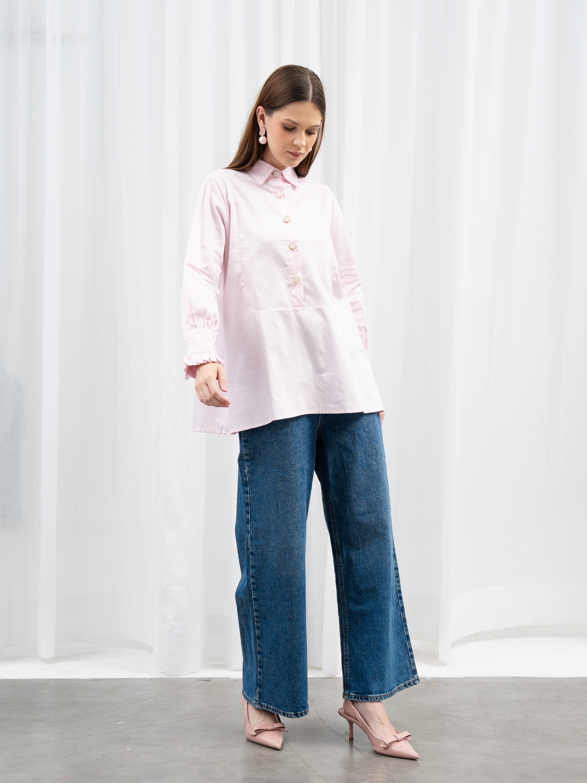 Bianca Shirt Light Pink