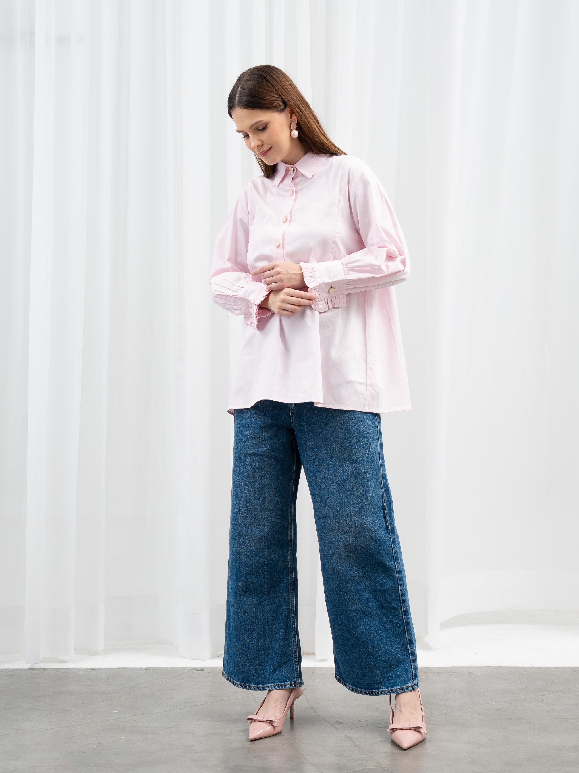 Bianca Shirt Light Pink