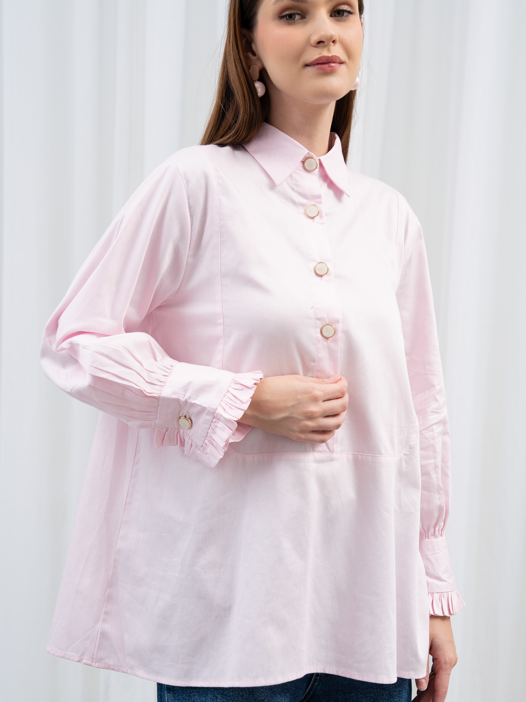 Bianca Shirt Light Pink