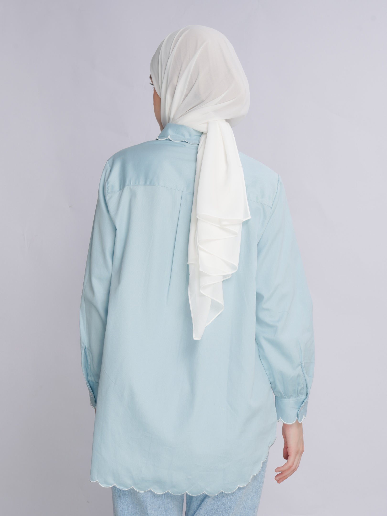 Zevna Shirt Icy Blue
