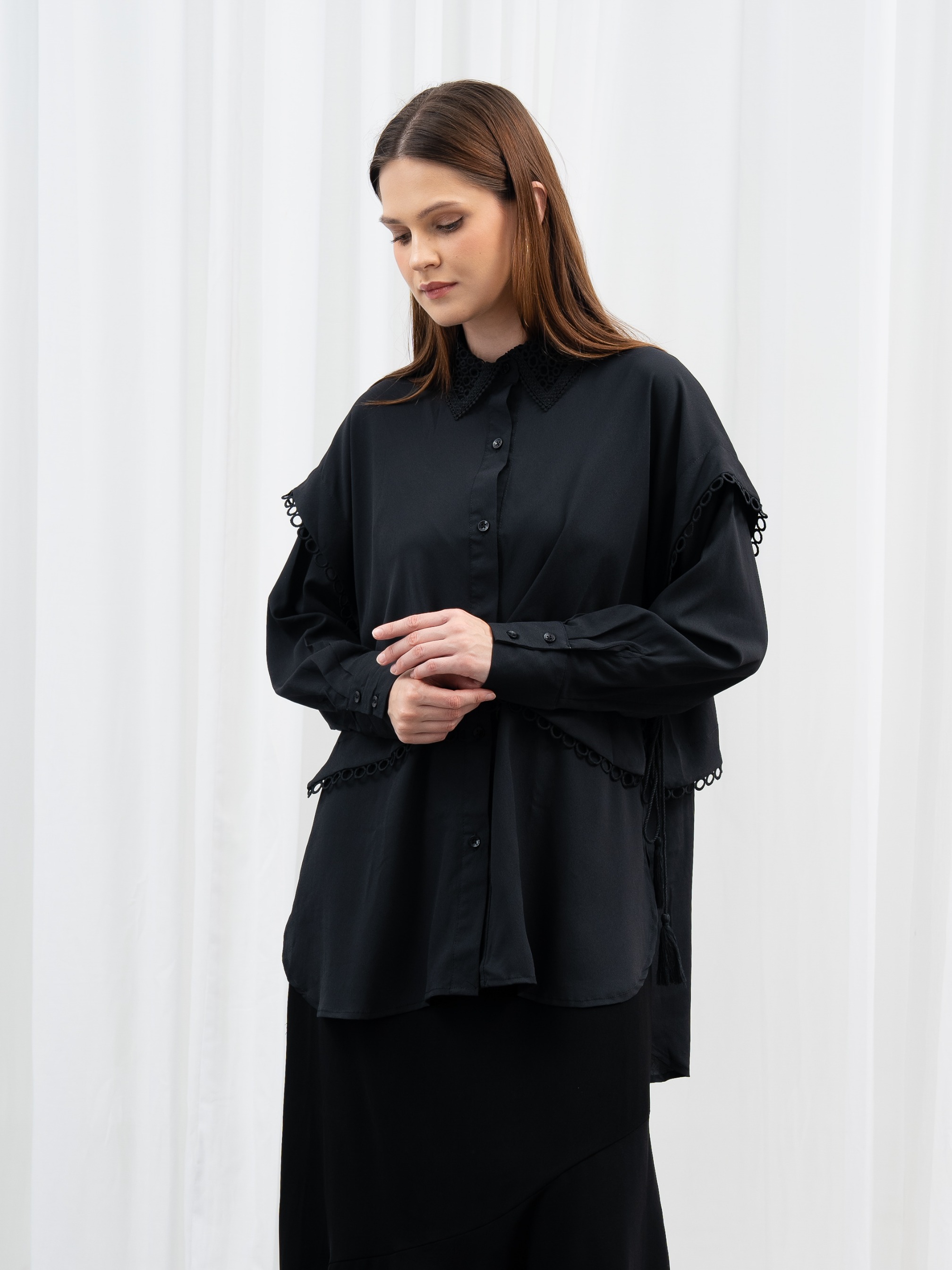 Caramina Shirt Black