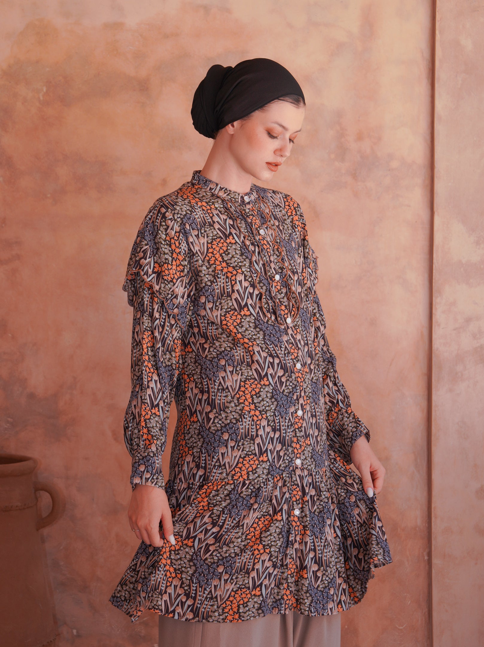Liya Tunic Black
