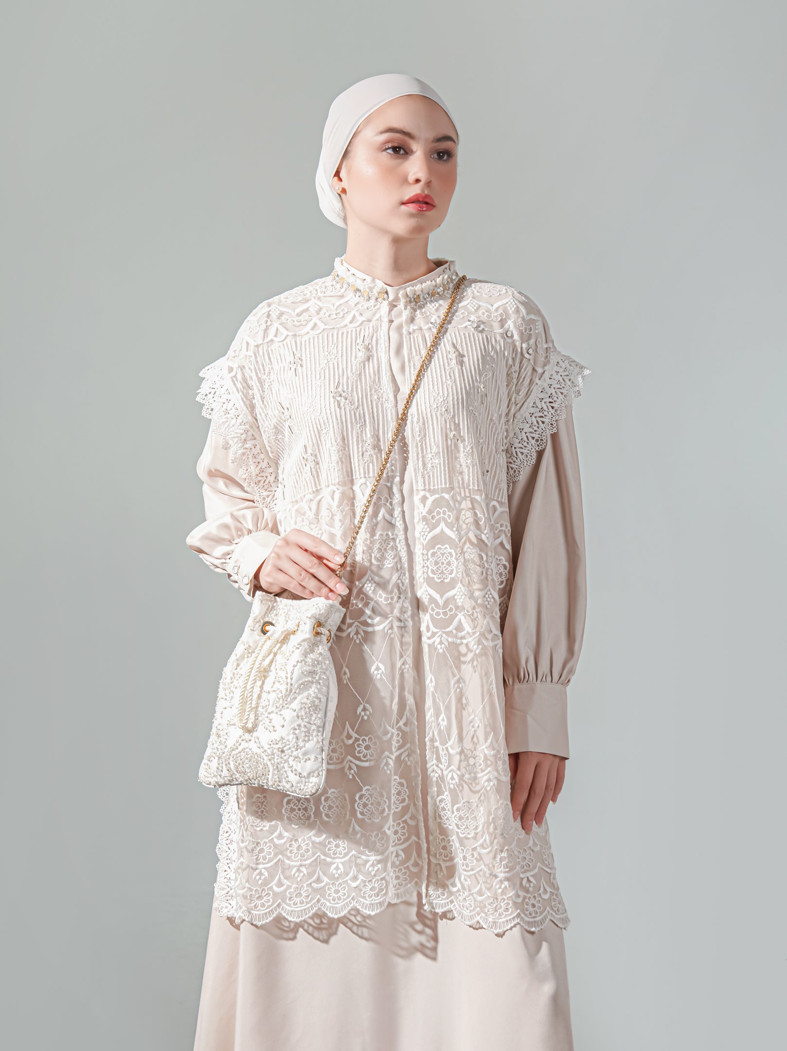 Chitra Bag Broken White