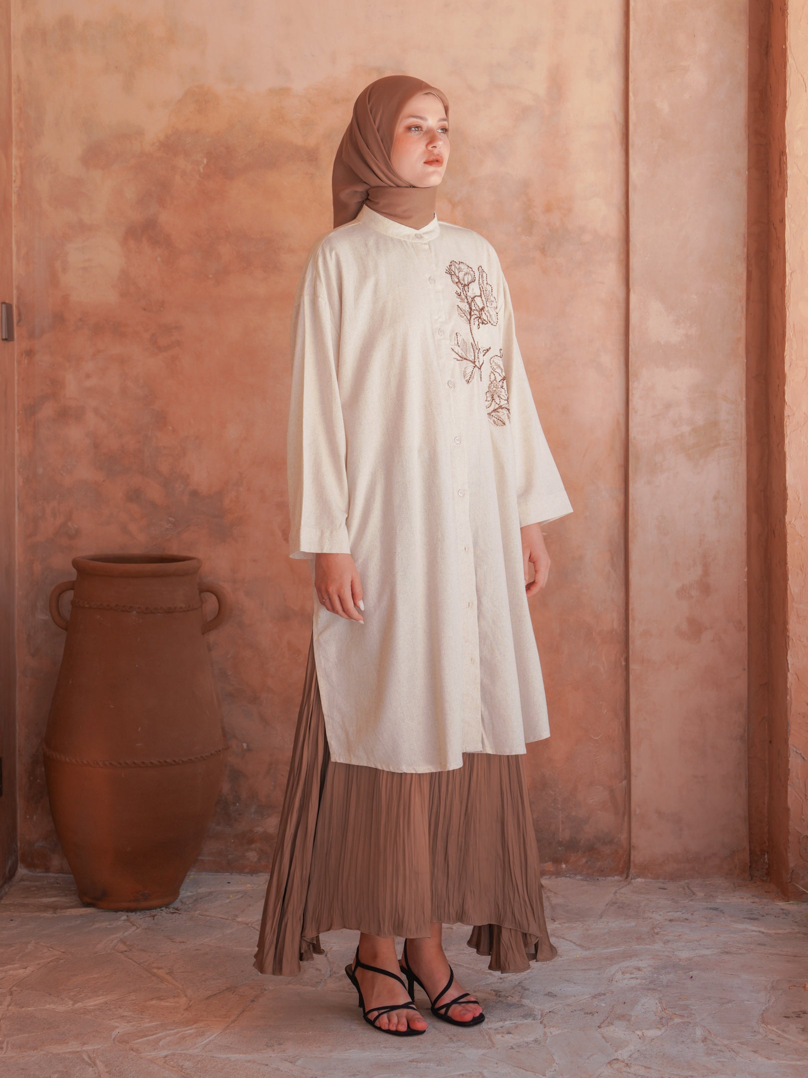 Prissy Tunic Beige