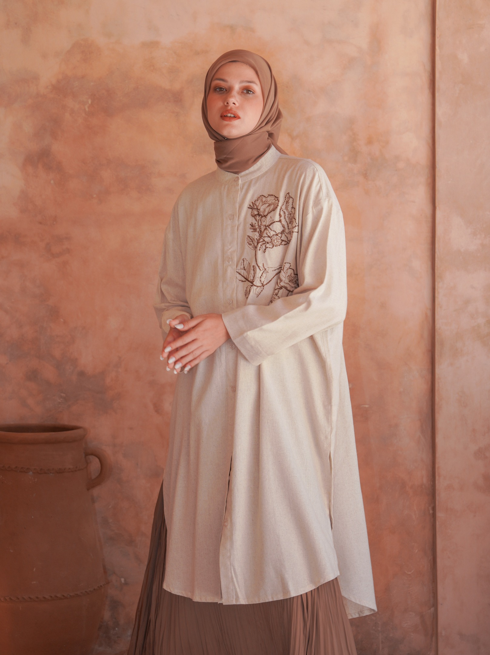 Prissy Tunic Beige