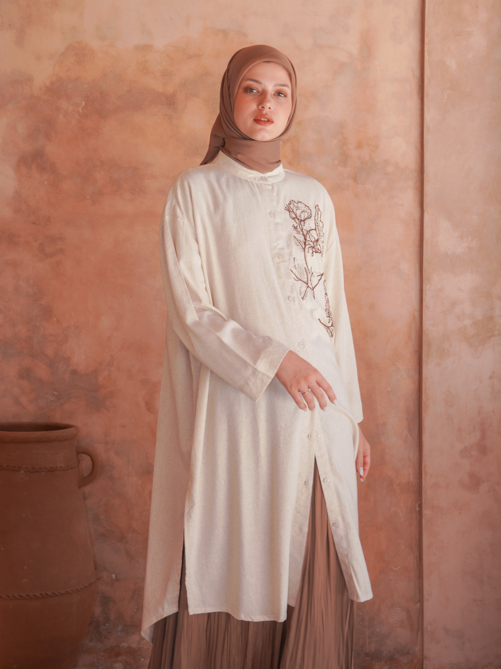 Prissy Tunic Beige