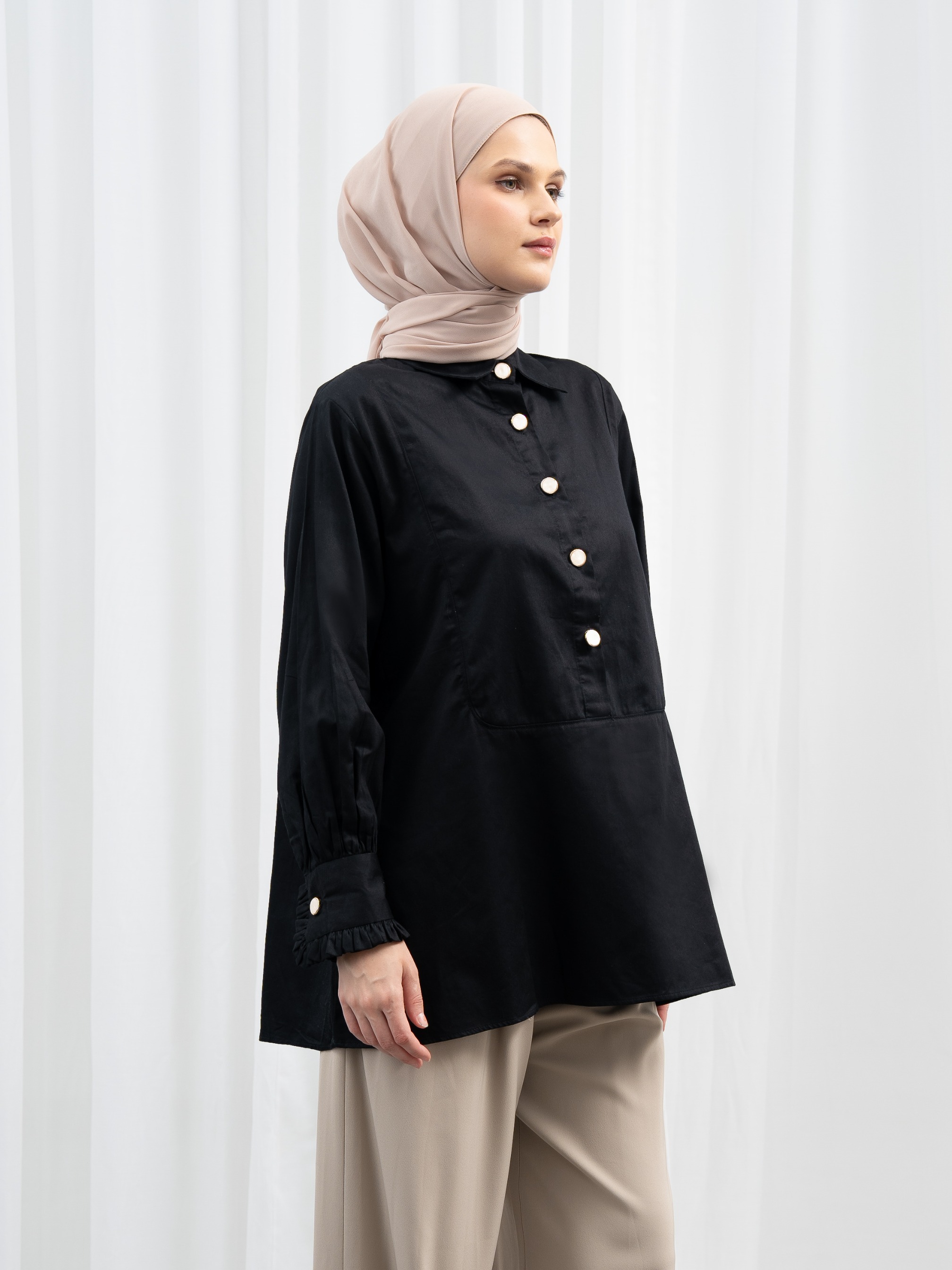 Bianca Shirt Black