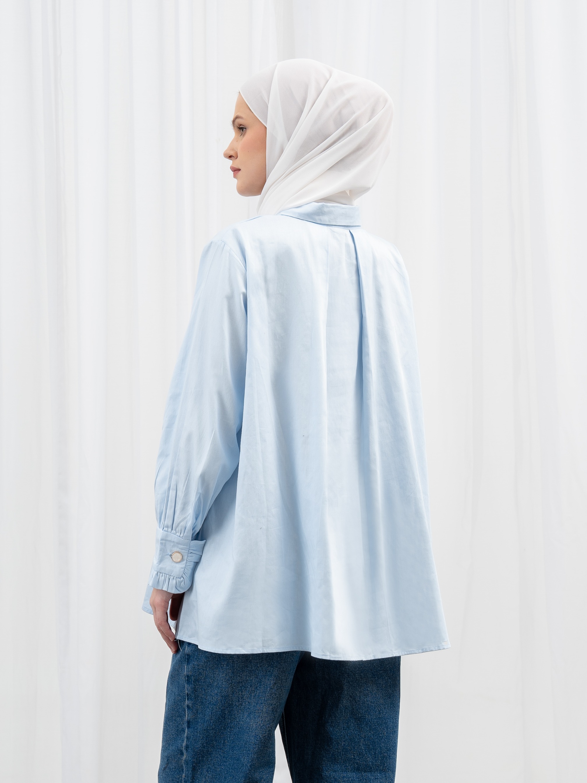 Bianca Shirt Light Blue