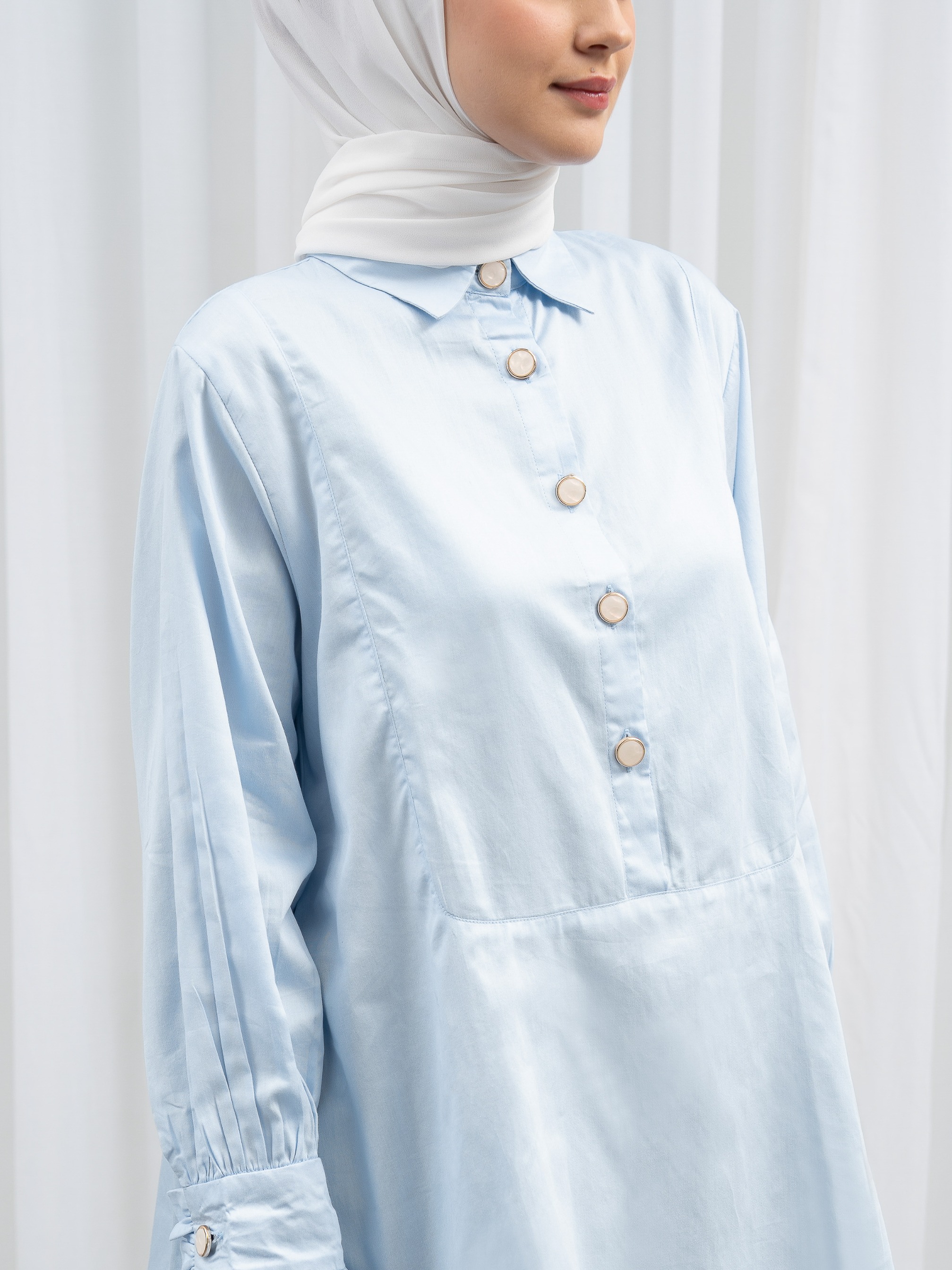 Bianca Shirt Light Blue