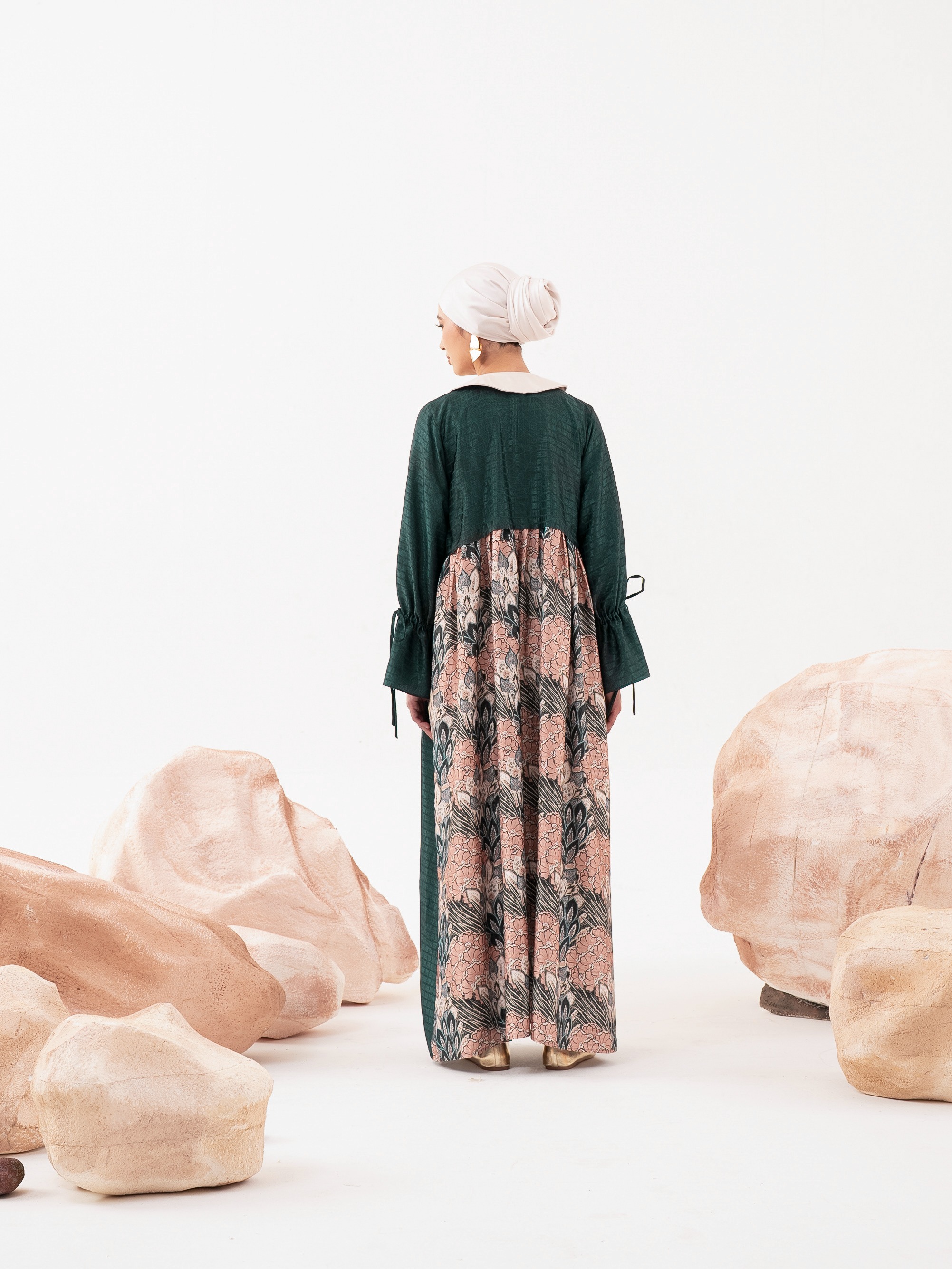Davika Dress Emerald