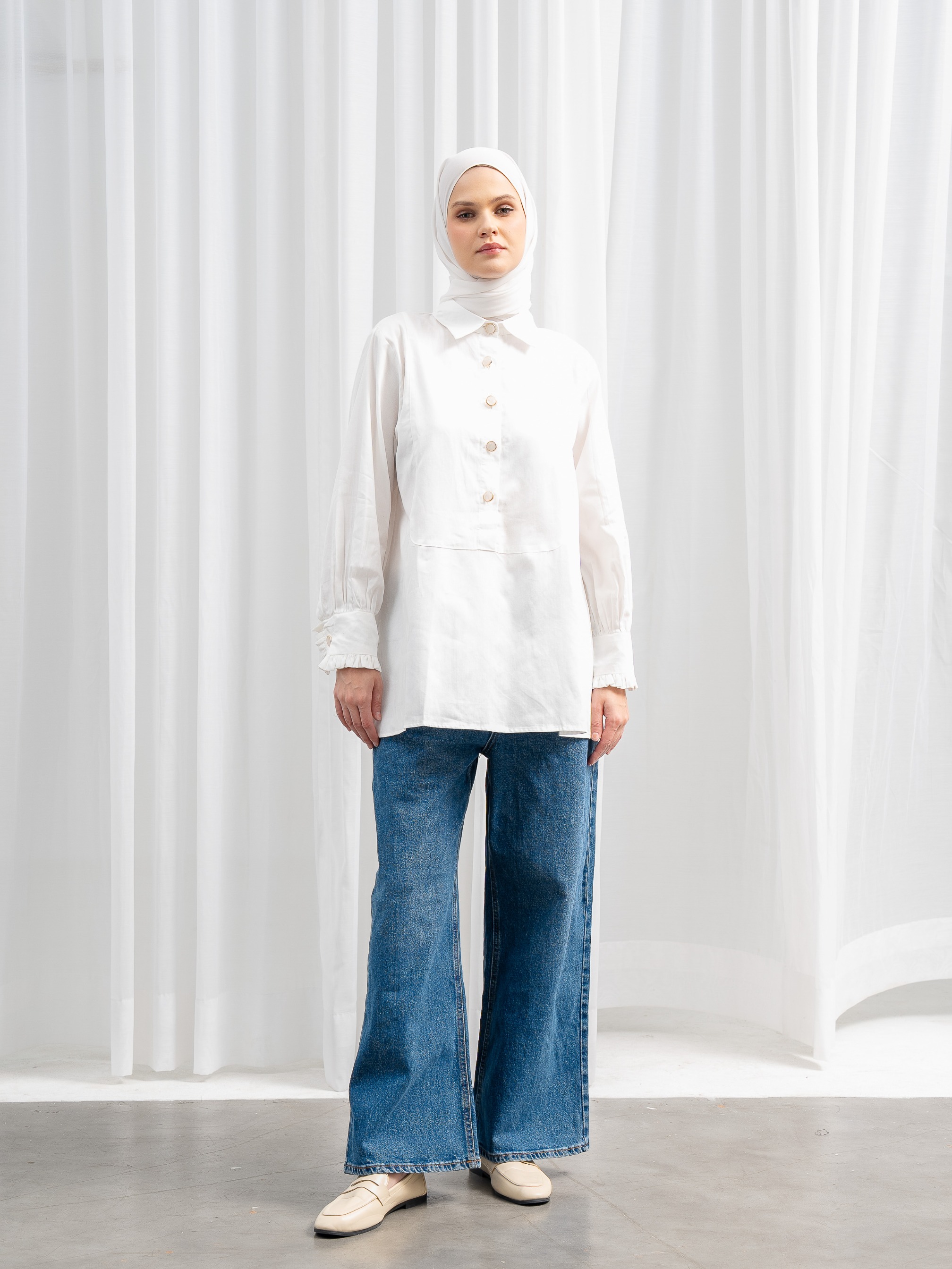 Bianca Shirt White