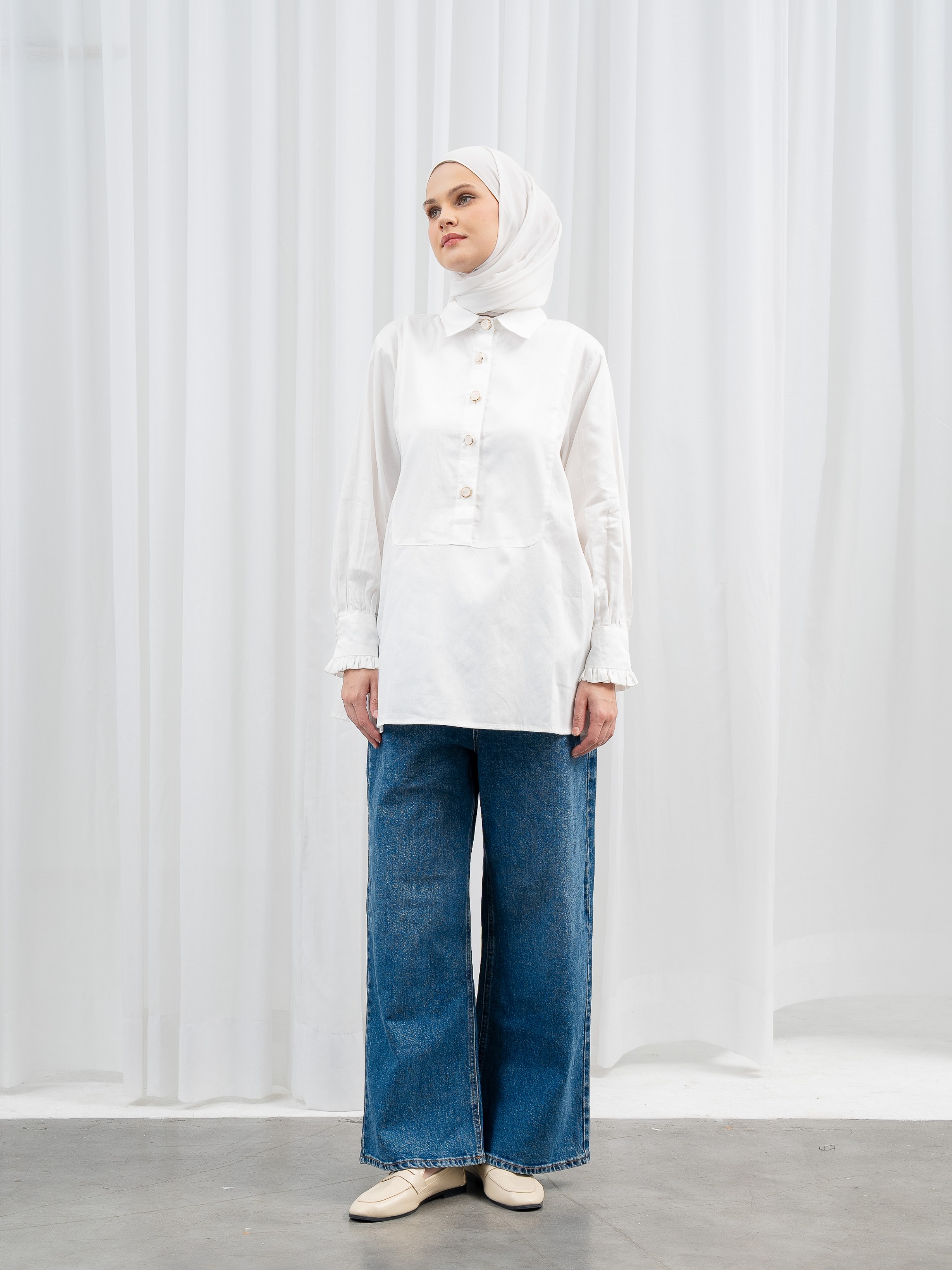 Bianca Shirt White