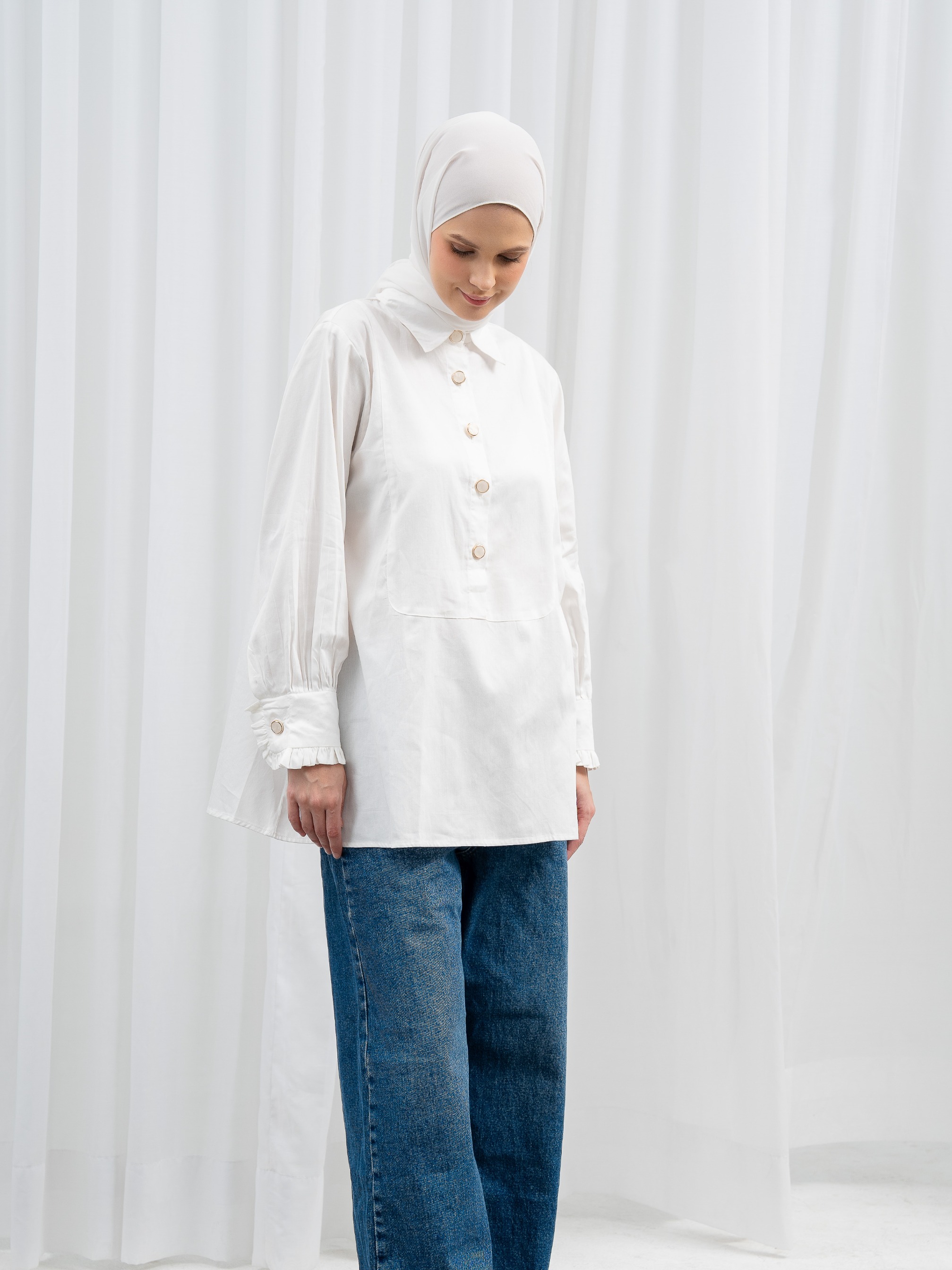 Bianca Shirt White