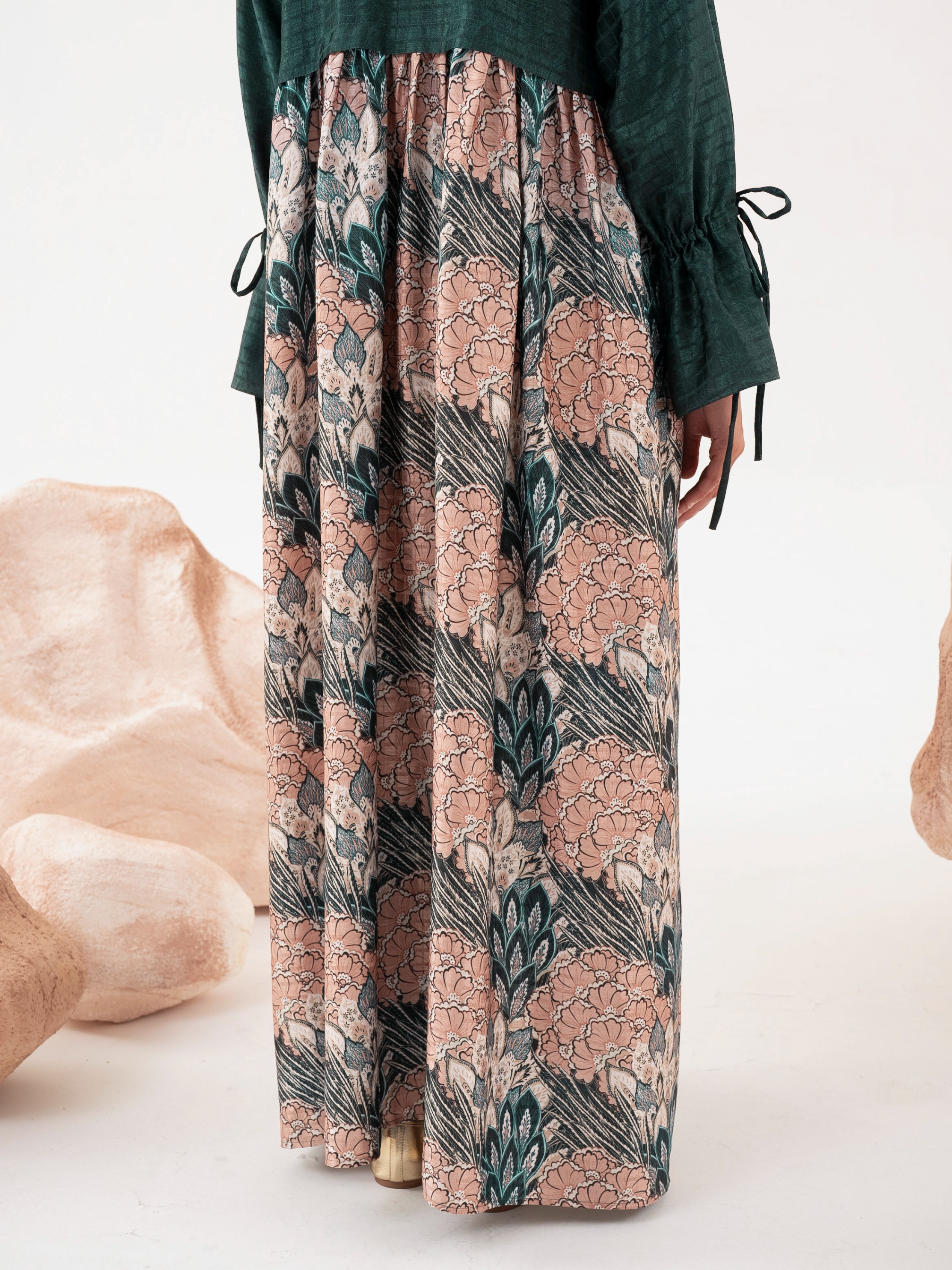 Davika Dress Emerald