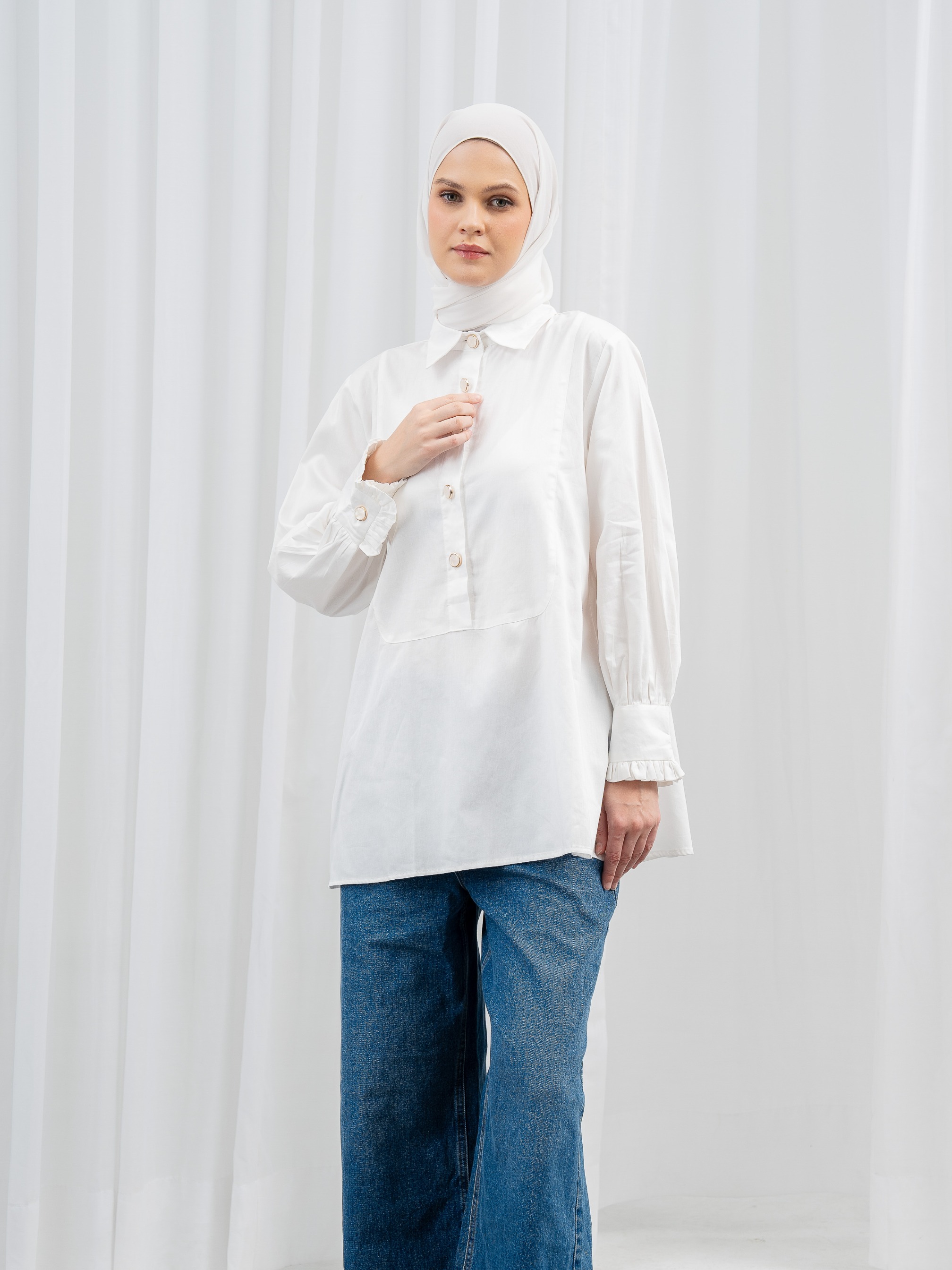 Bianca Shirt White