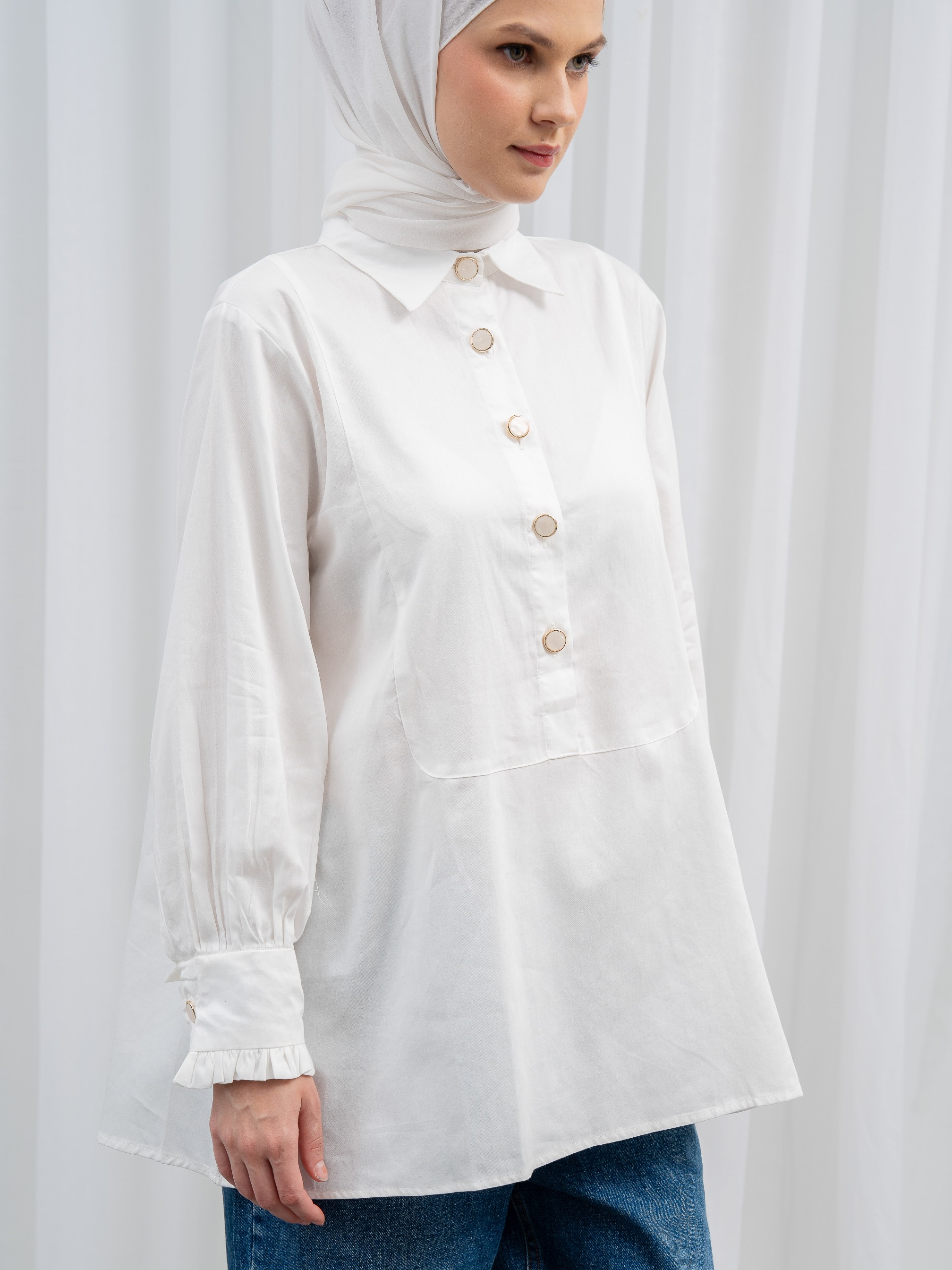 Bianca Shirt White