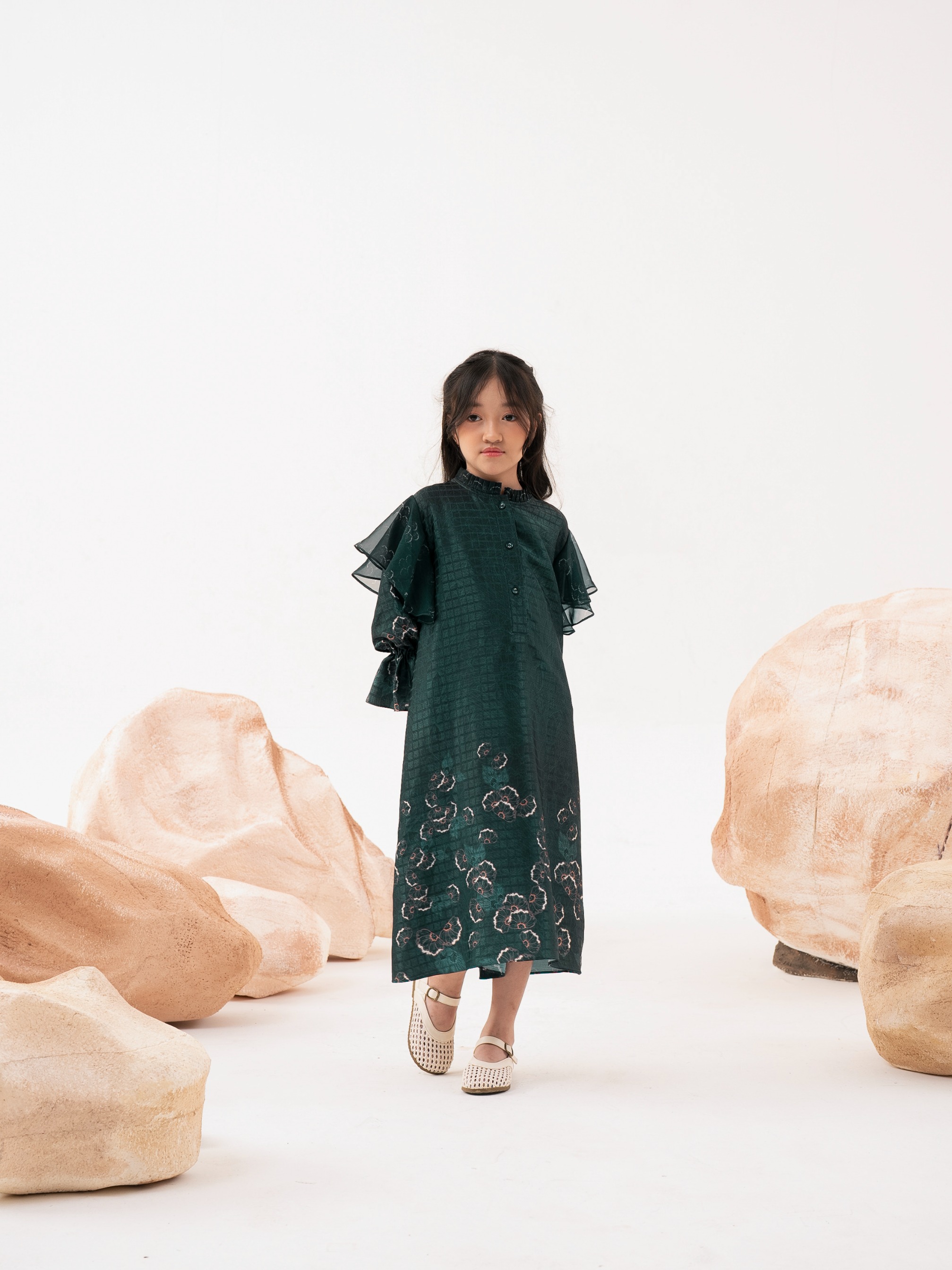 Drea Dress Emerald