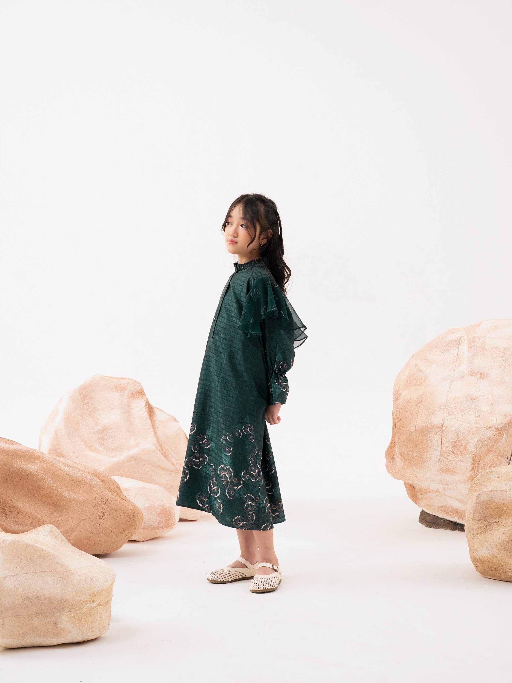 Drea Dress Emerald