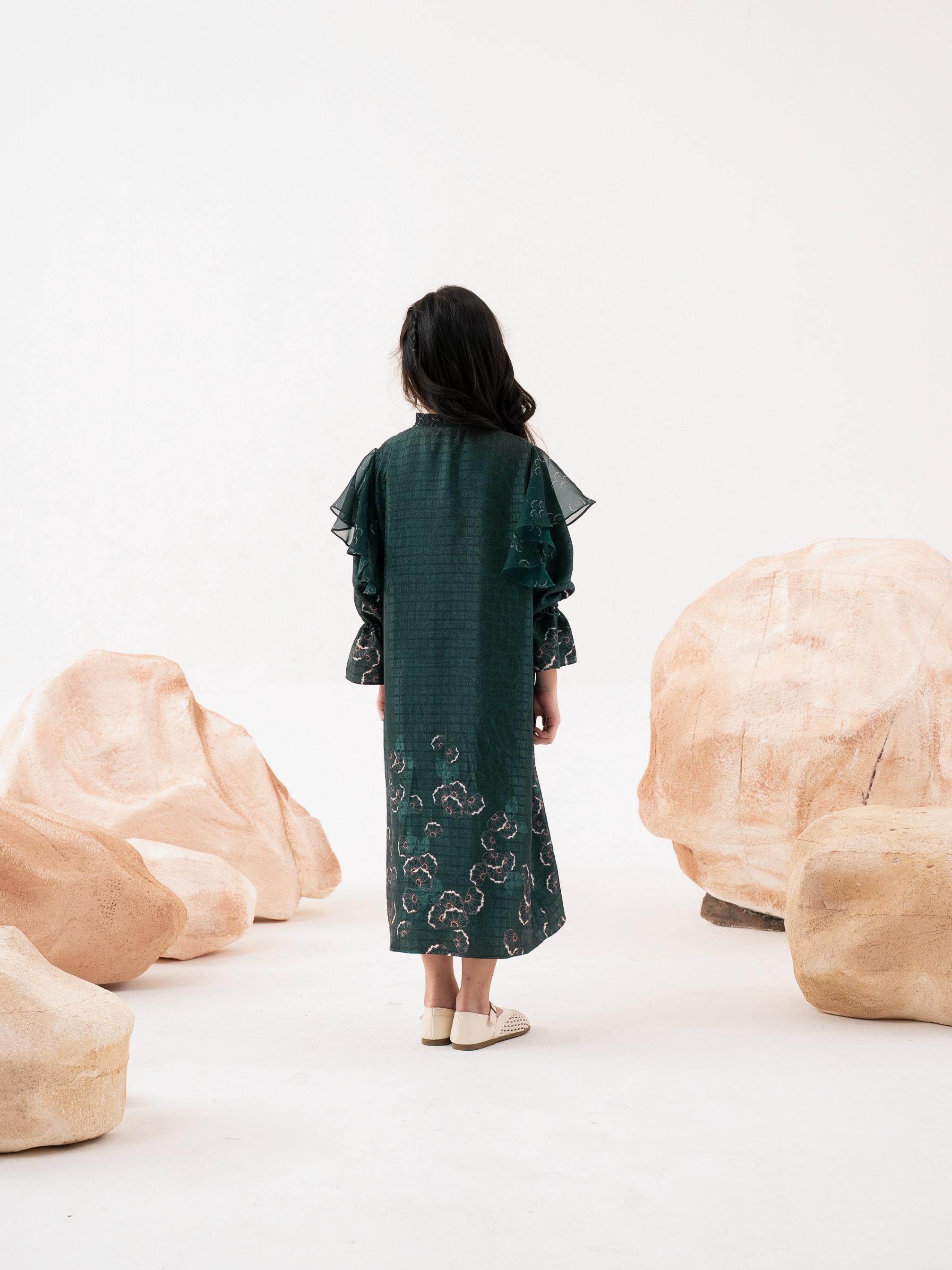 Drea Dress Emerald