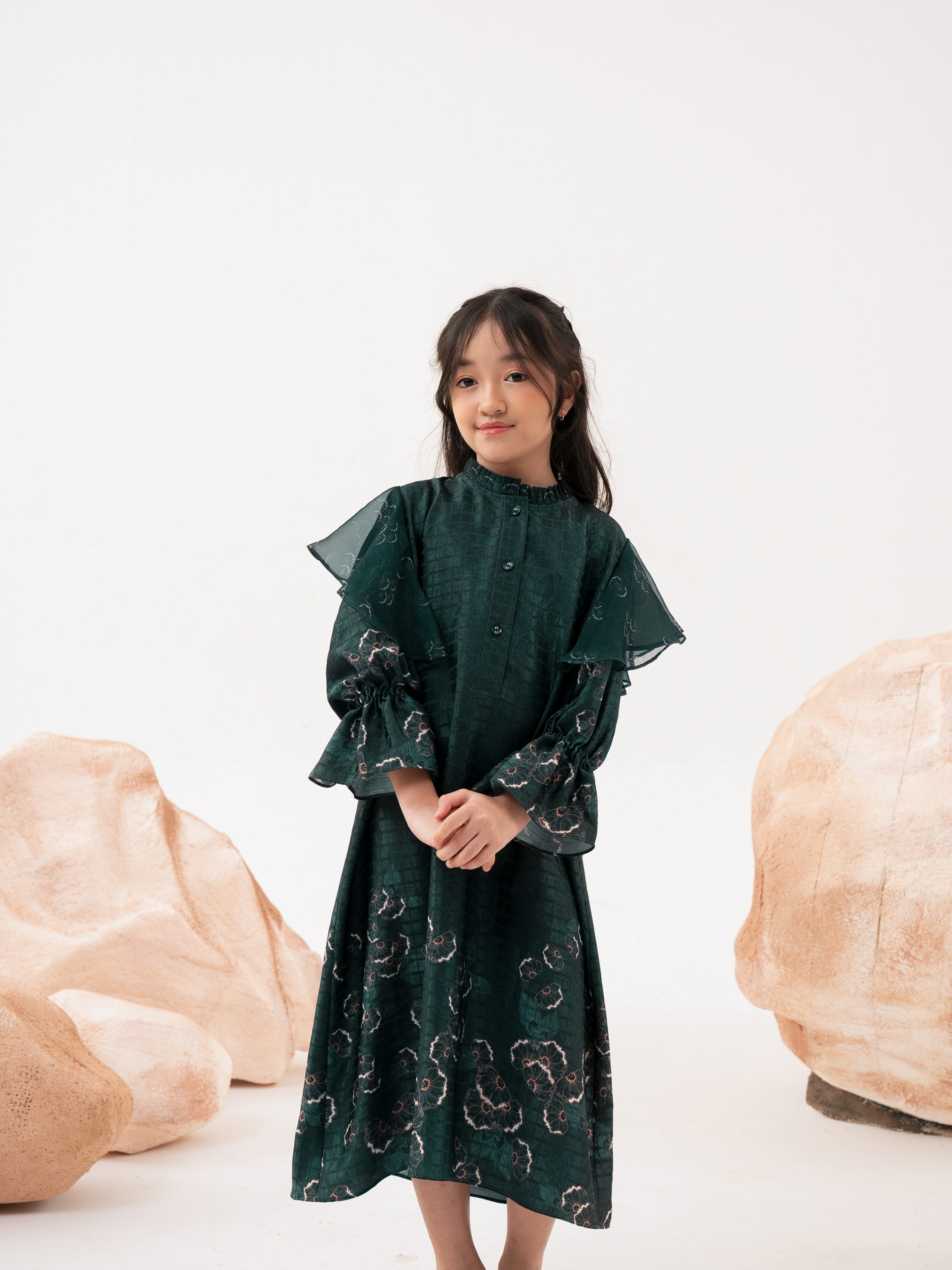 Drea Dress Emerald