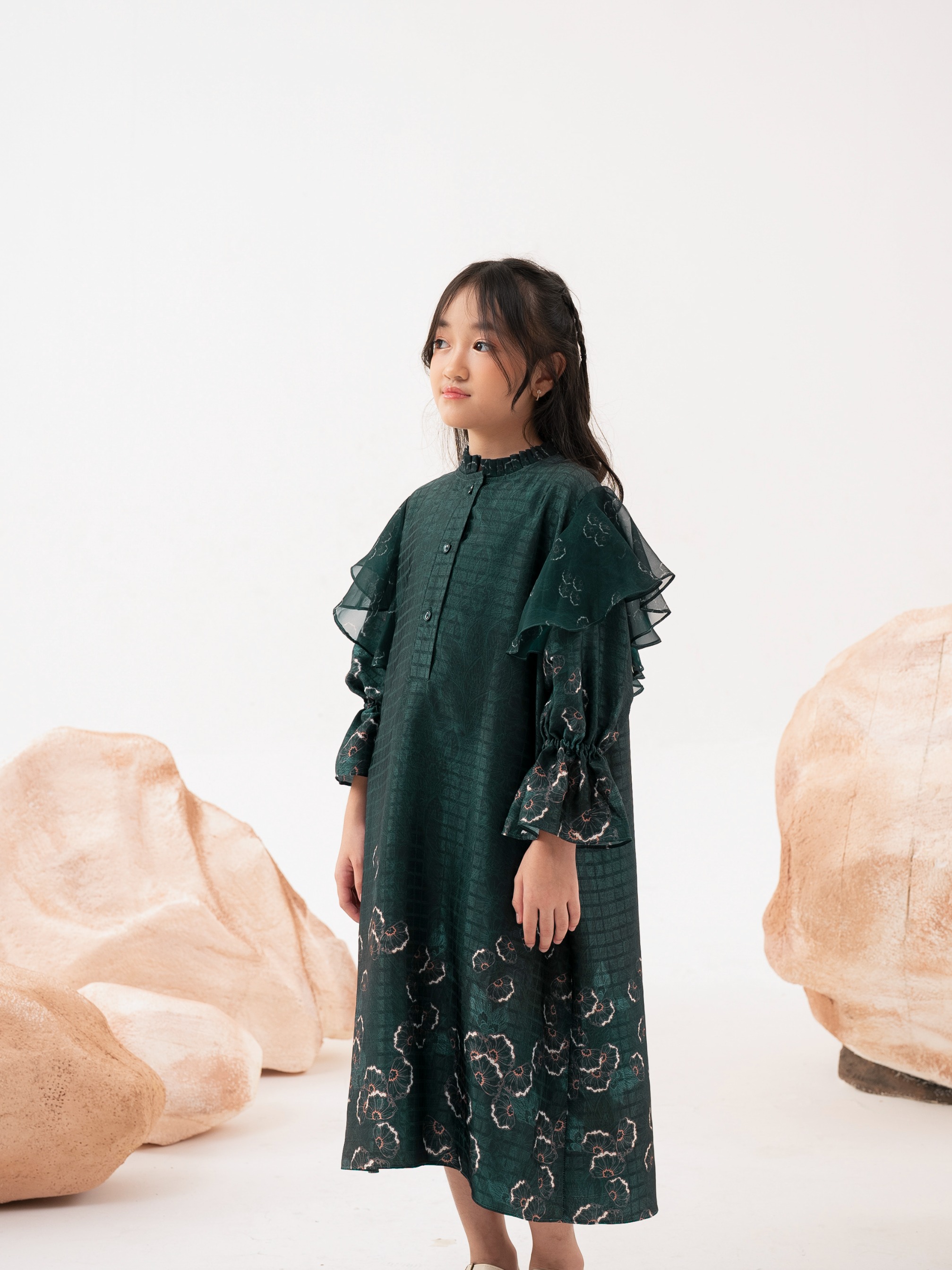 Drea Dress Emerald