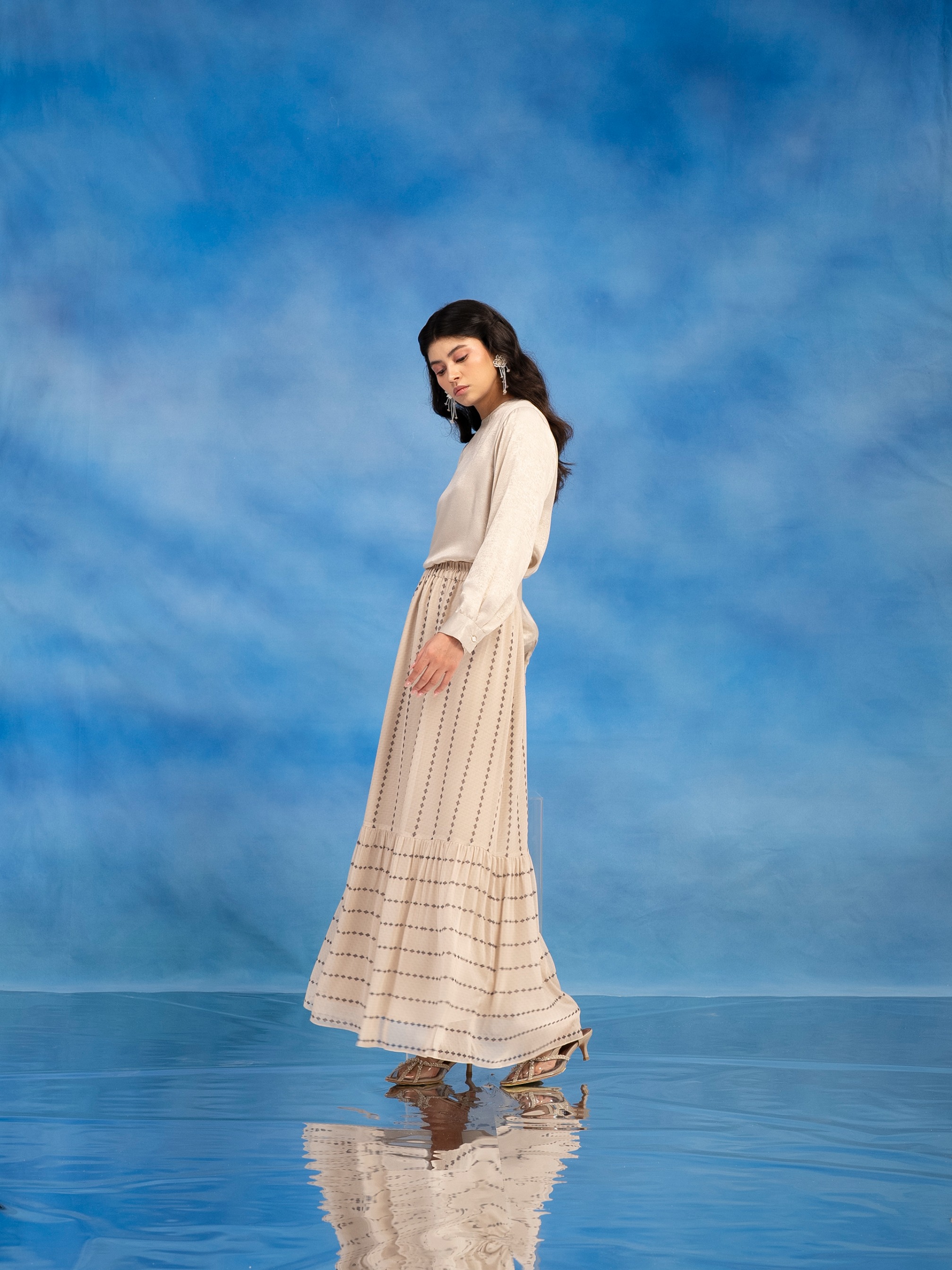 Inasya Skirt Creme