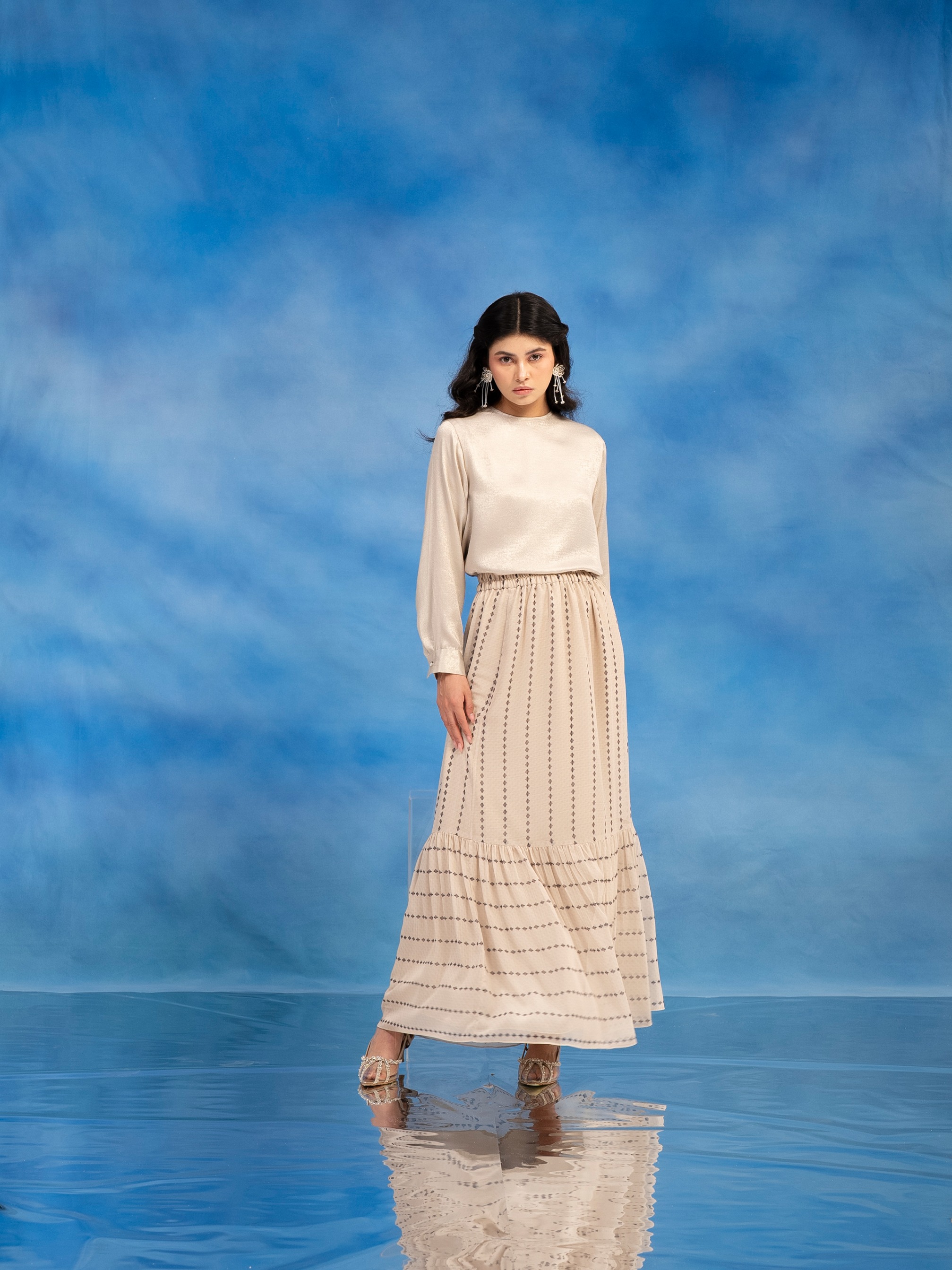 Inasya Skirt Creme