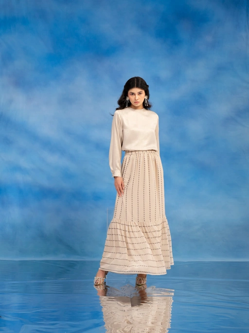 Image of Inasya Skirt Creme