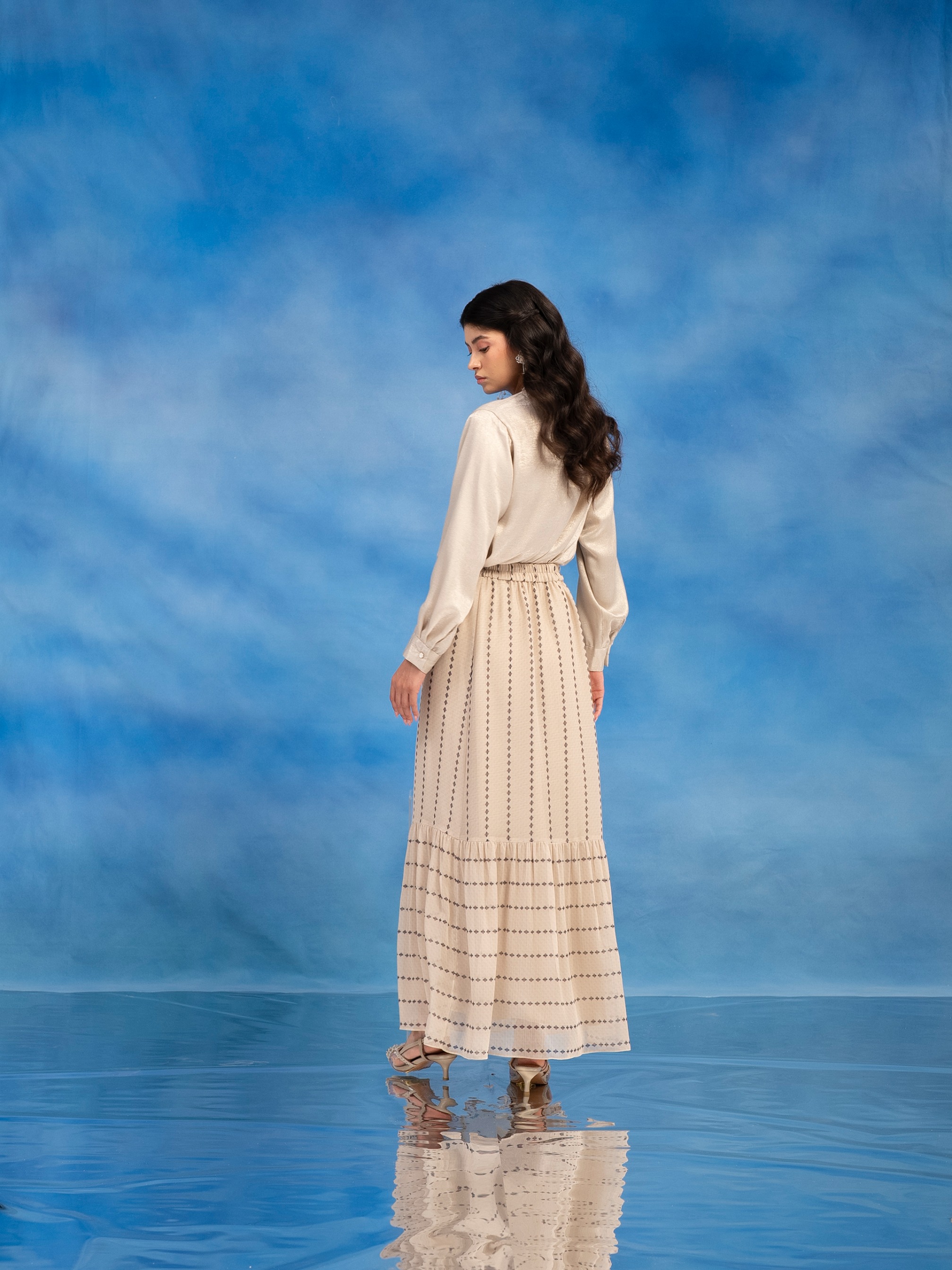 Inasya Skirt Creme