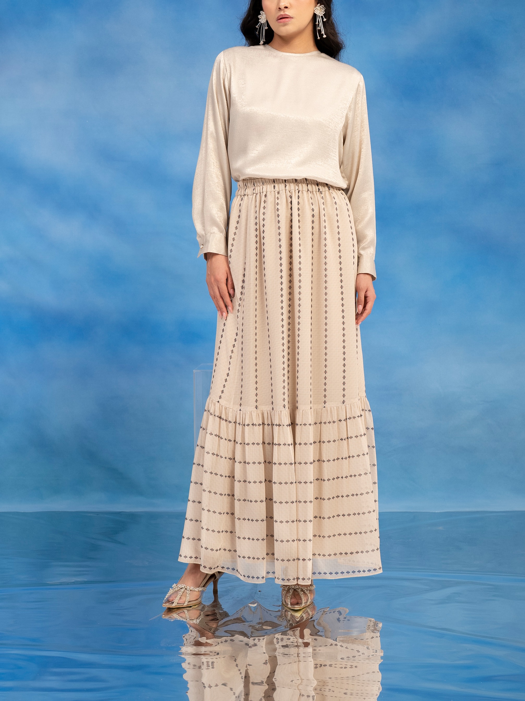 Inasya Skirt Creme