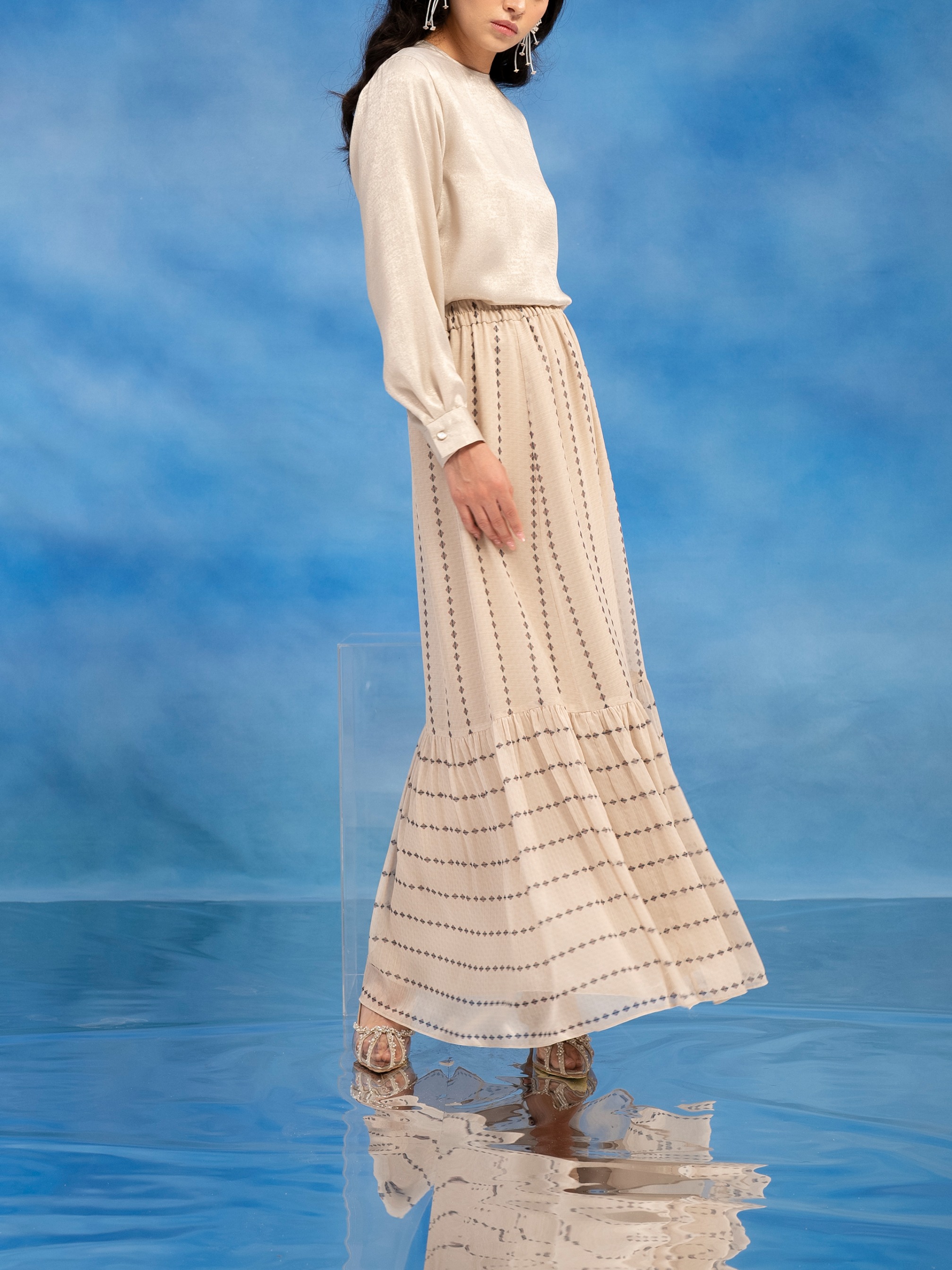 Inasya Skirt Creme