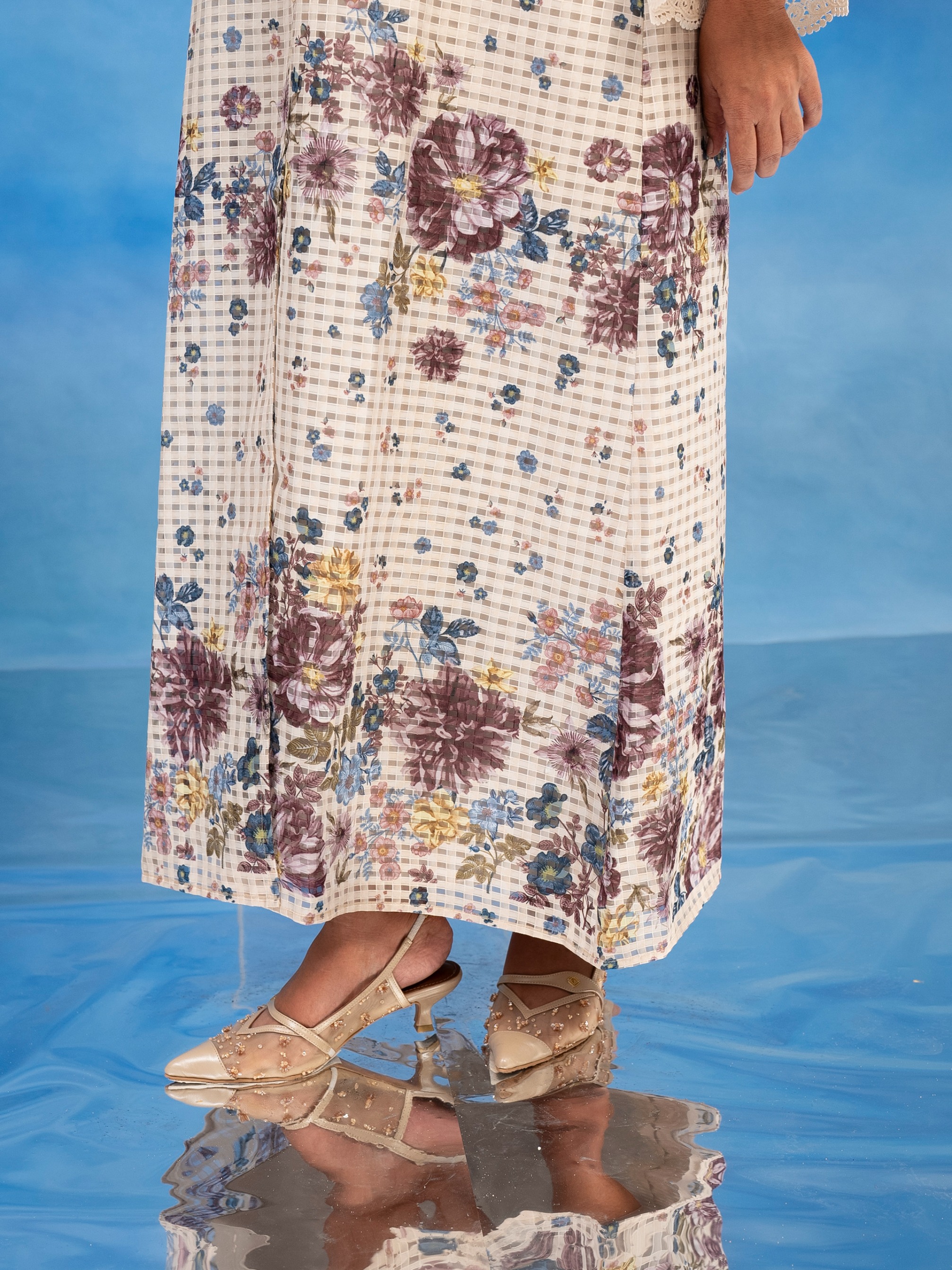 Isaura Dress set Creme