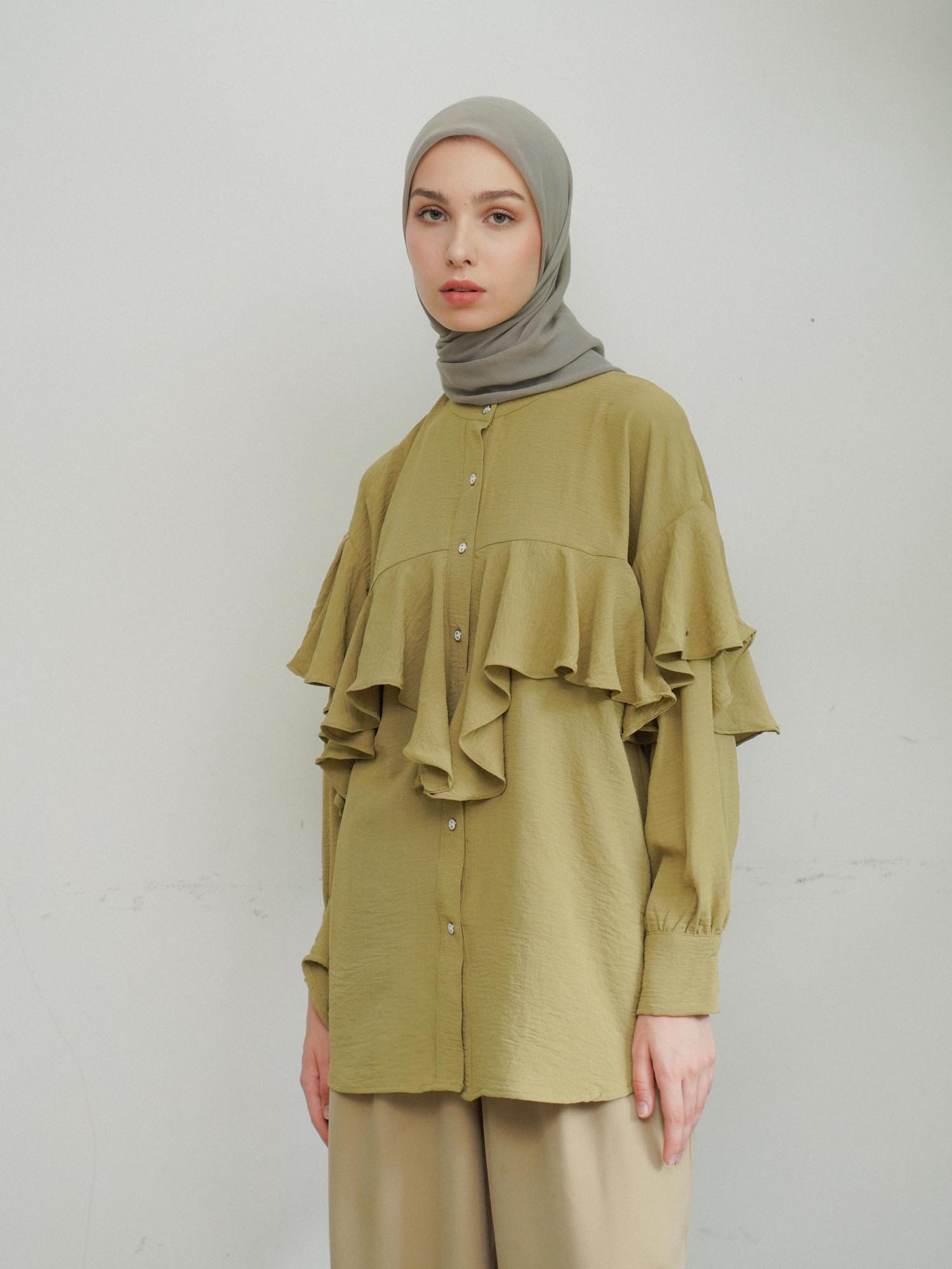 Hasya Top Sage Green