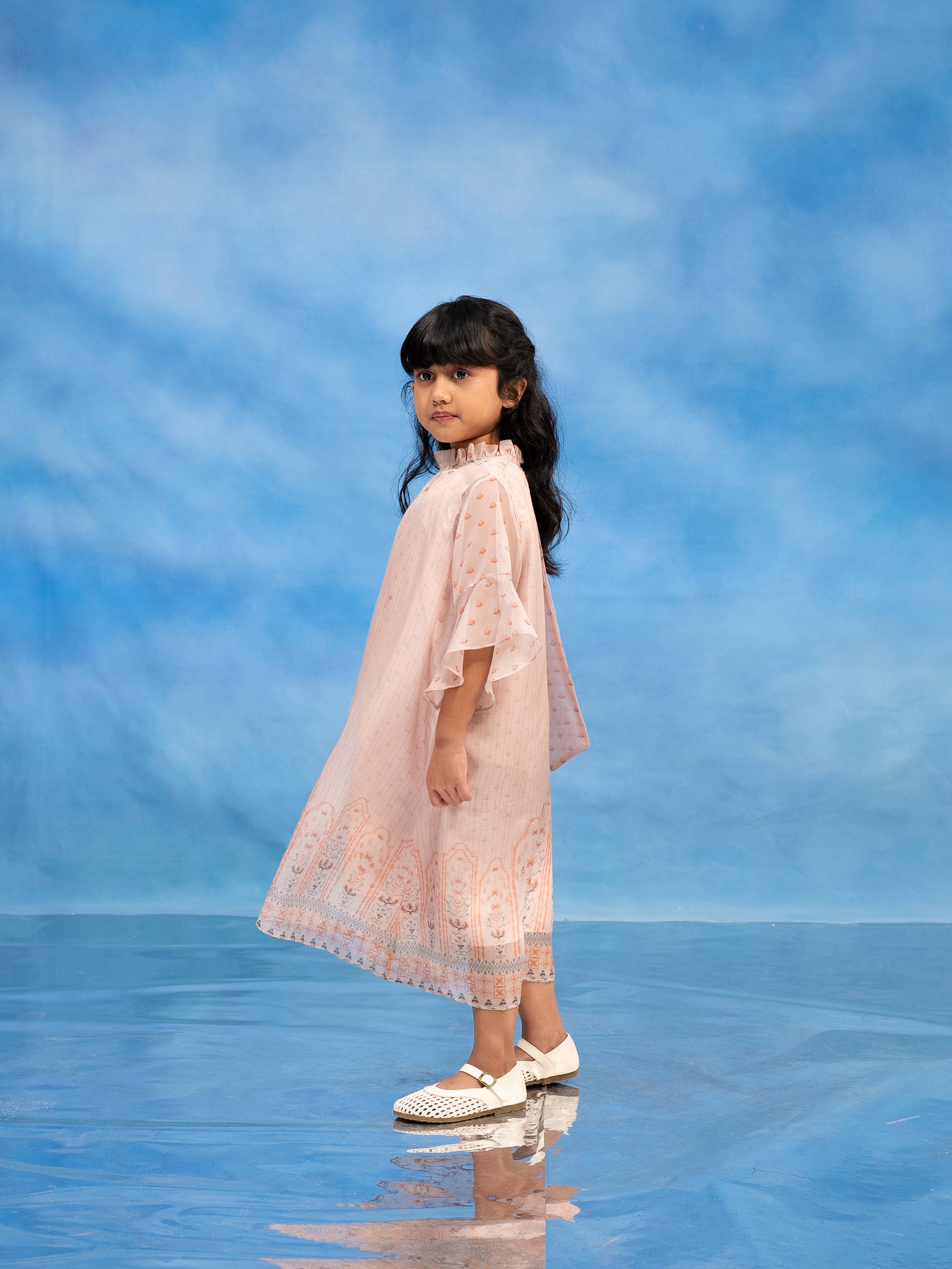 Cydney Dress Set Light Orange